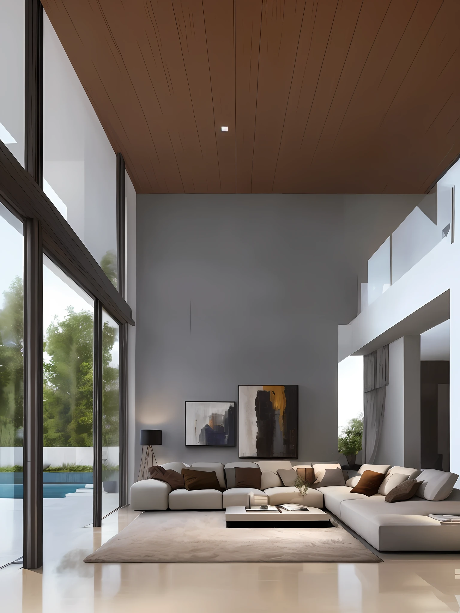 The style of the background, the masterpiece, the best quality, (living room), modernism, realistic design, open perspective, interior design products filming, art position, astonishing, rich texture, realistic, ample natural light, keeping clean environment, building, beautiful, comfortable