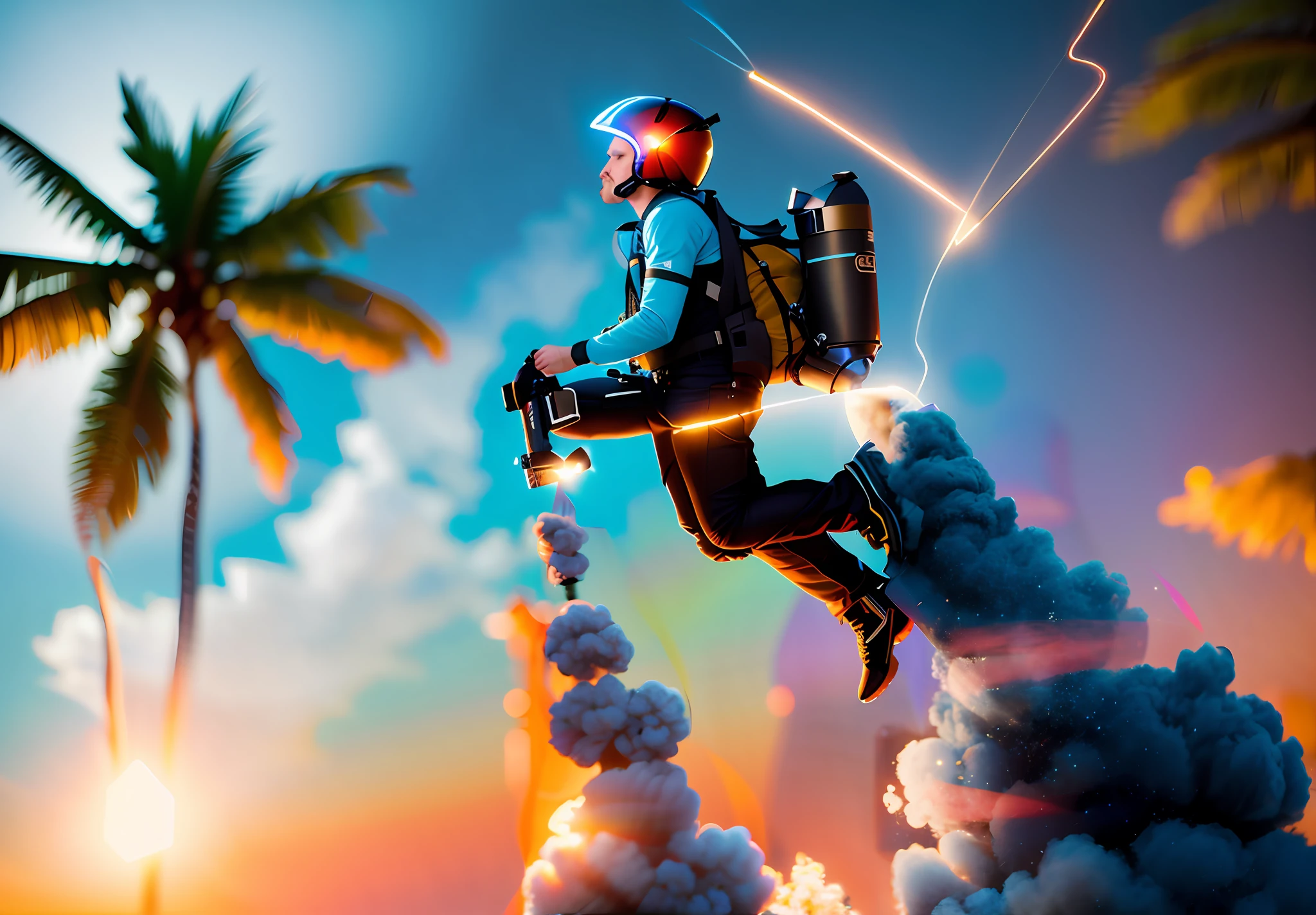 Smoke, Super Realism, 8K