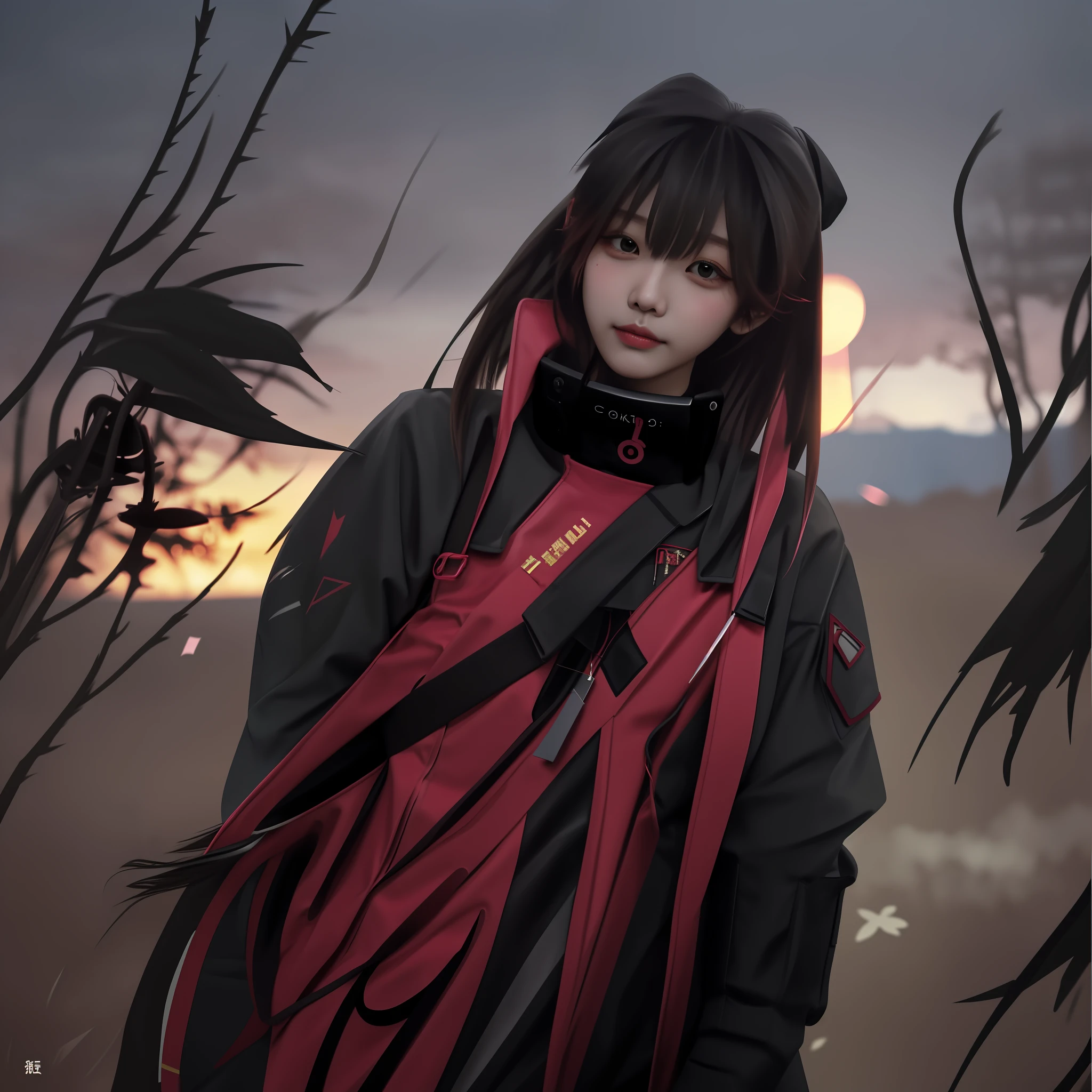 1girl,媚眼,wink