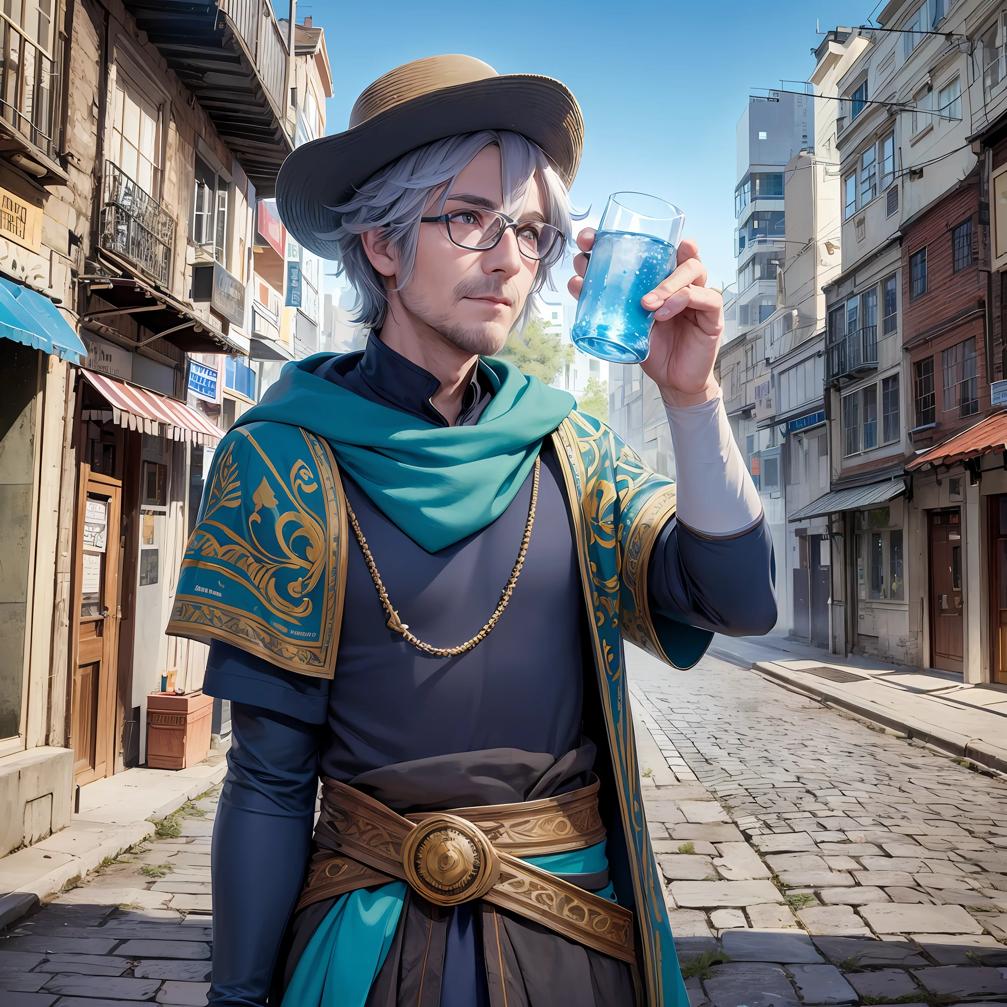 You are Luke, a character who lives in the city of Hydrateopolis. In recent months, you have been constantly feeling tired, headaches, skin and digestive problems. In search of answers to your health problems, you decide to explore the city and end up meeting Master Hydratius, a wise elder who reveals to you the secrets of water and its benefits for the body. Write a narrative describing Luke's journey, from his health problems to discovering the benefits of water and his decision to adopt proper hydration habits. --auto --s2