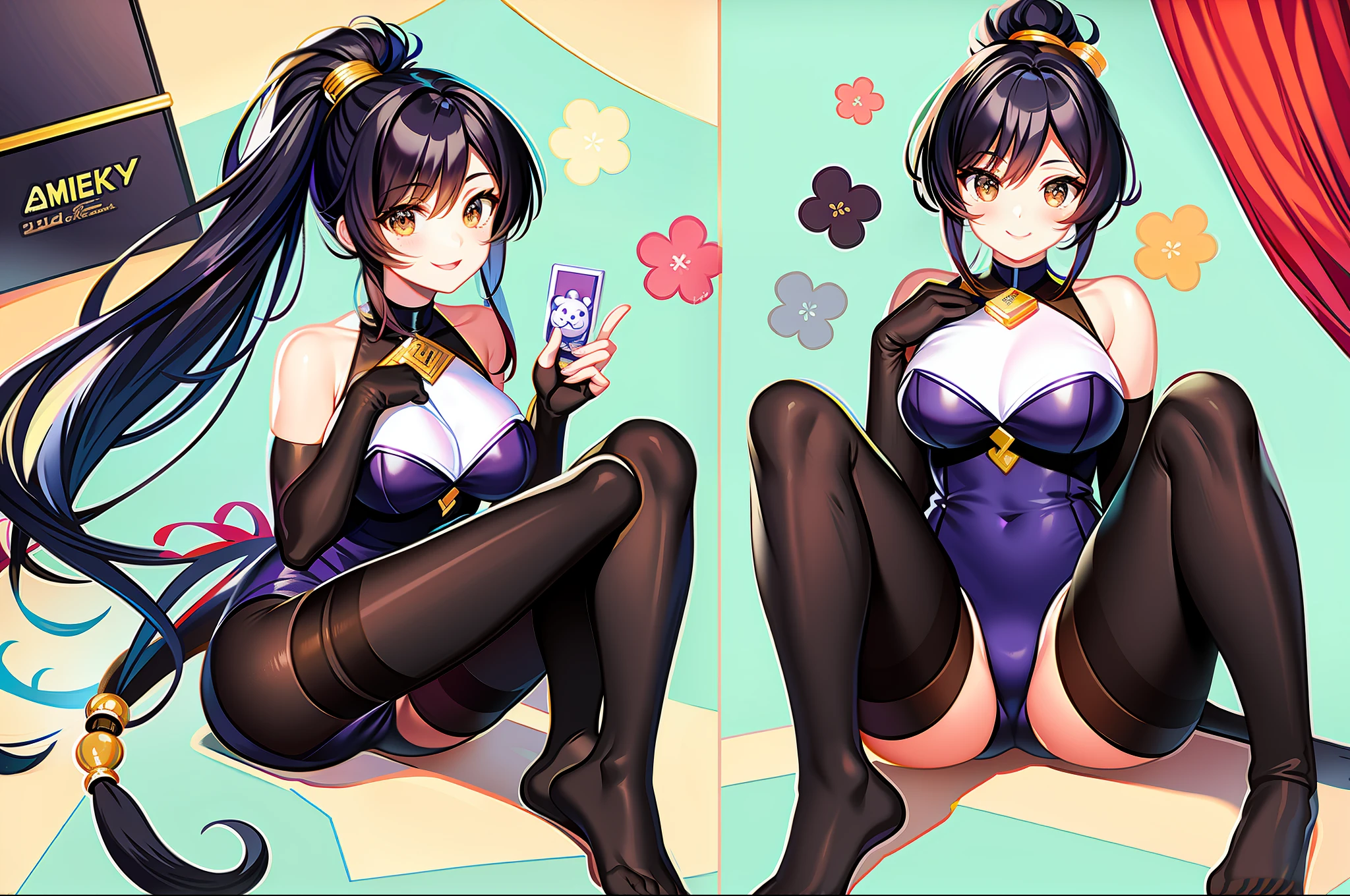 Adoptable character monkey girl full body