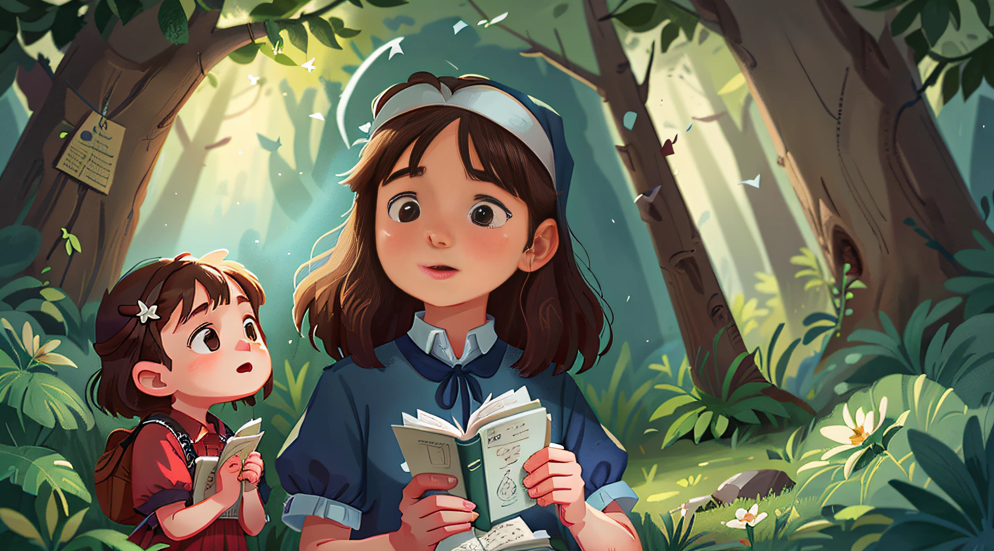 Poor mother Mary and her young daughter Anna found a kind person to provide them with a storytelling job.