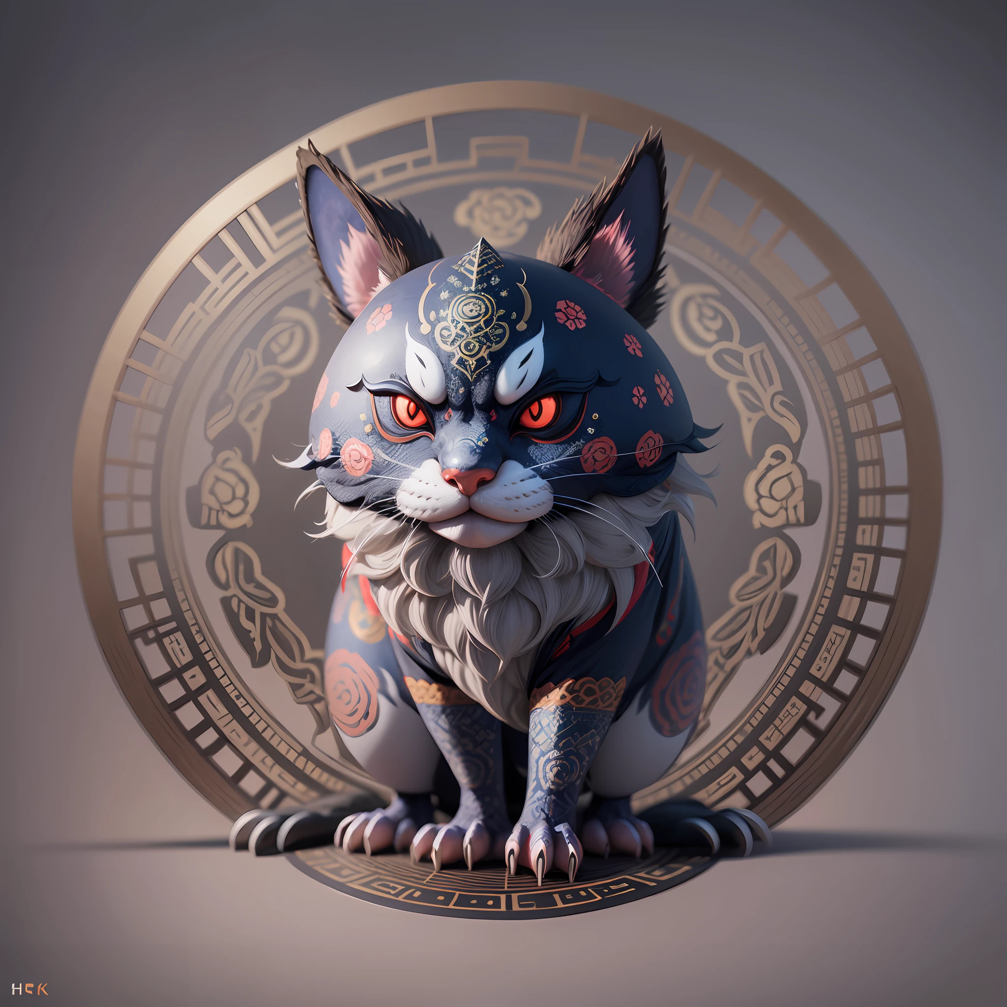 a highly detailed yokai . 8k, octane render, Intricate hyperdetails, Symmetrical --auto --s2