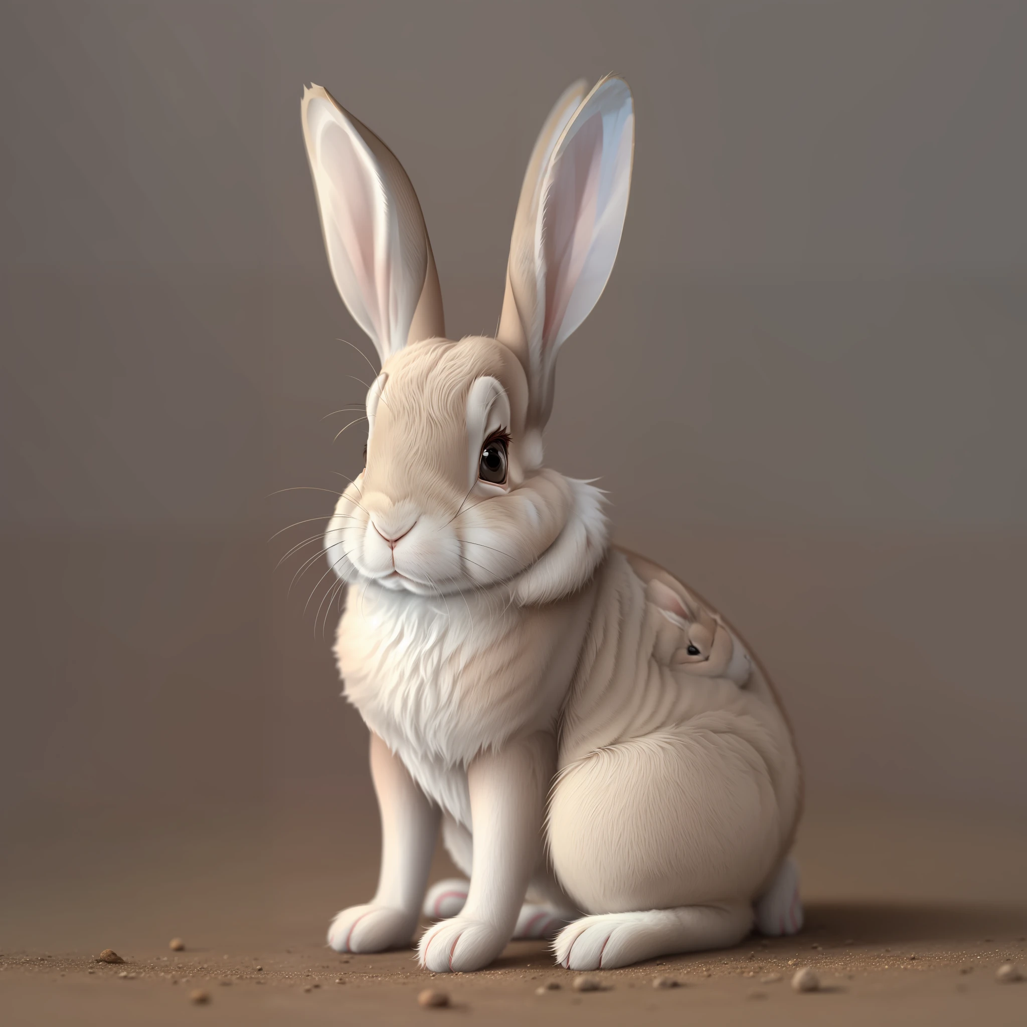 Rabbit holding its ears sad --auto --s2