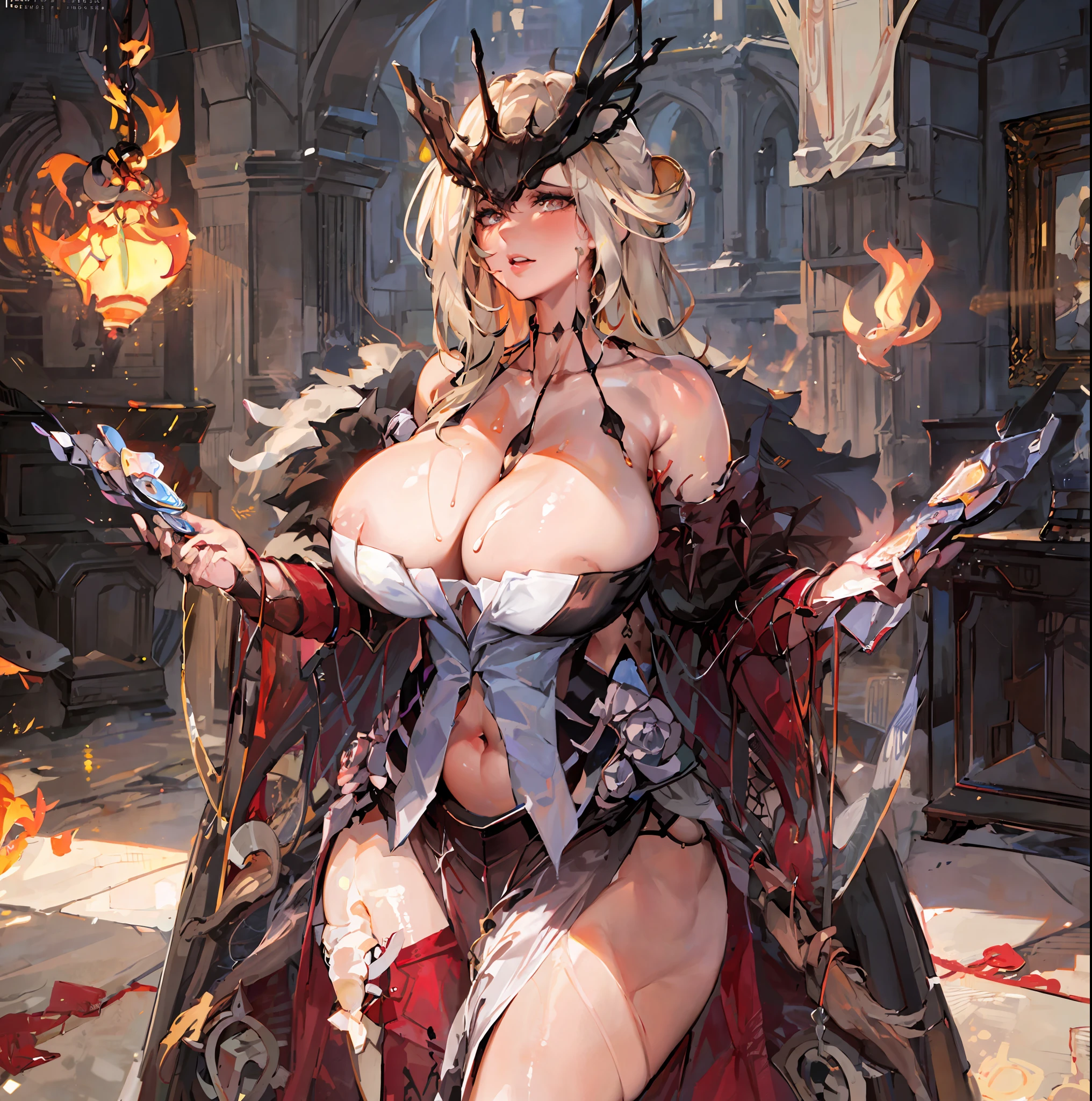 ((Top Quality, 8k, Masterpiece: 1.3)), Beauty, Hidden Face, 1 Girl, Beauty: 1.3, Slender Abs: 1.1, Camisole Vest, Long Brunette Hair, (Sitting on Bed), Ultra-detailed Face, Highly Detailed Lips, Detailed Eyes, Double Eyelids, Plump Body, Big Breasts, Shrink Breasts, Overflowing Breasts, Large, Huge Breast Imprints, Shelfare, Shelcoming, Translucent Fabric, Wet Fabric, Clothes Too Small, Stretch Clothes, Clothes Stretch Too Thin,