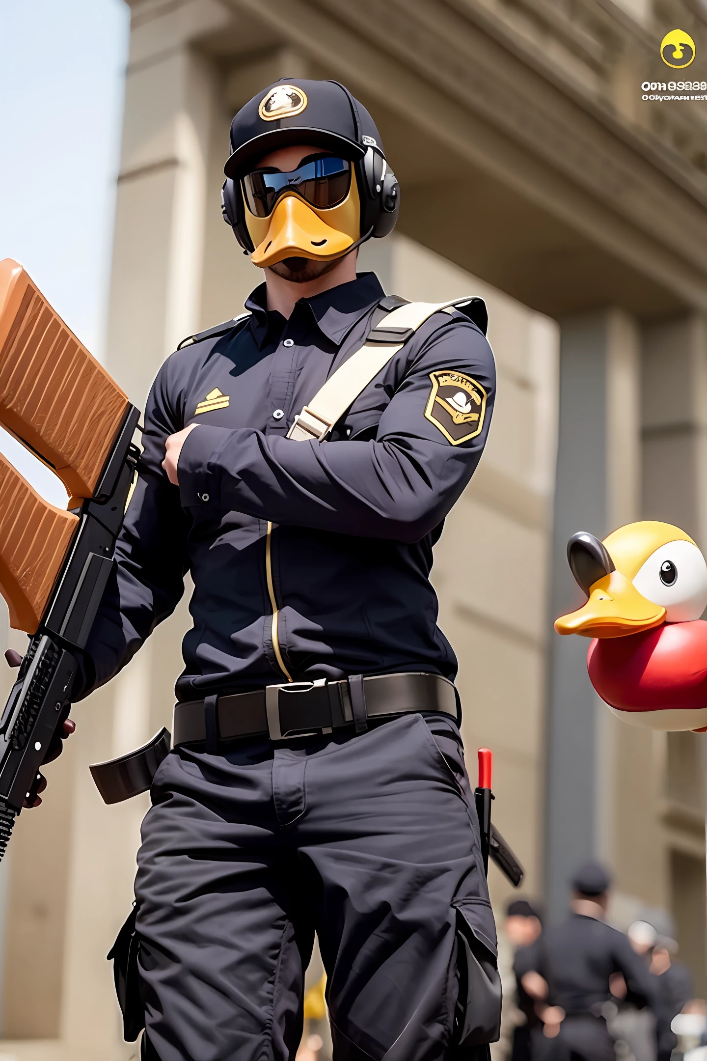 Duck soldier war