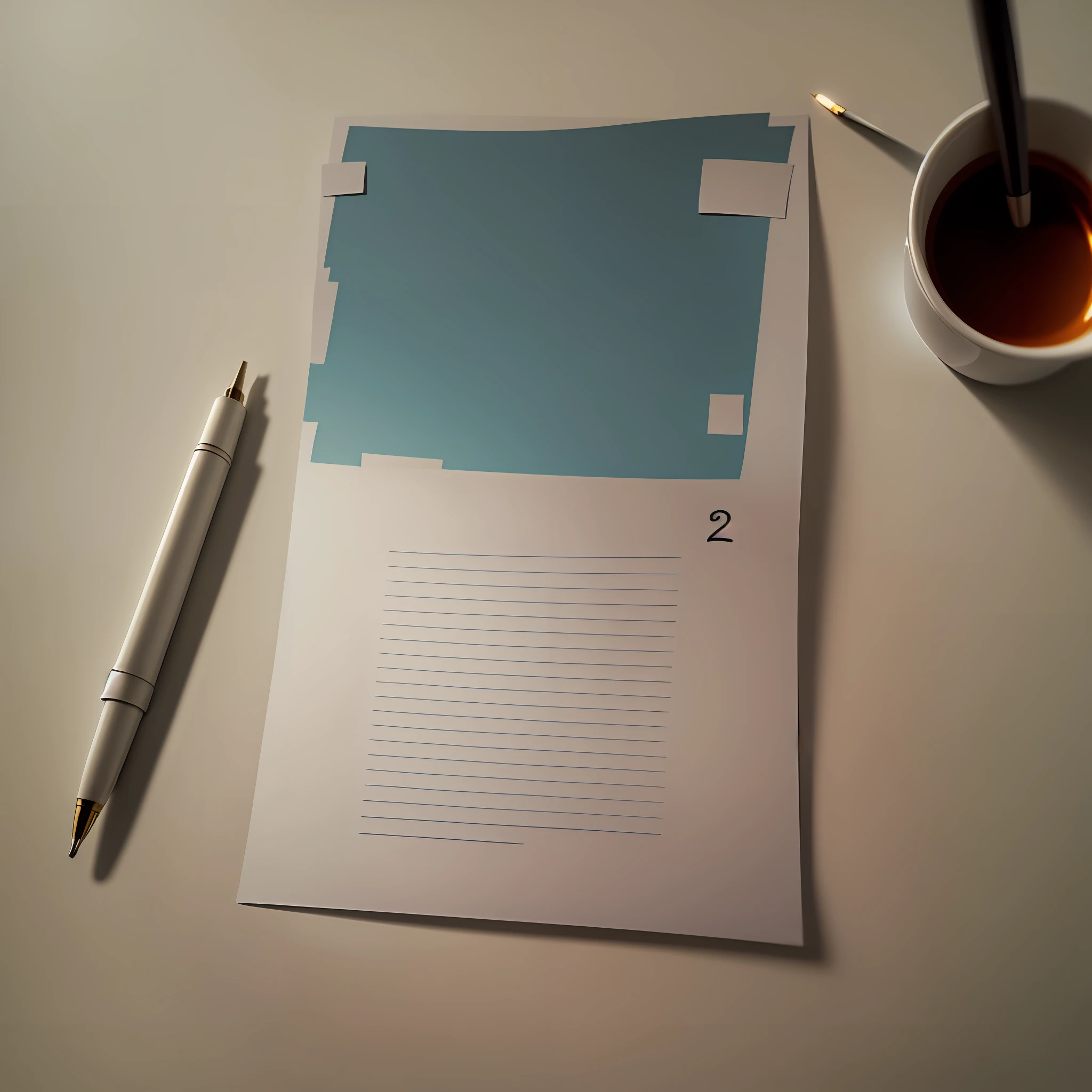 A large, empty piece of paper on which I could write as much as I wanted --auto --s2