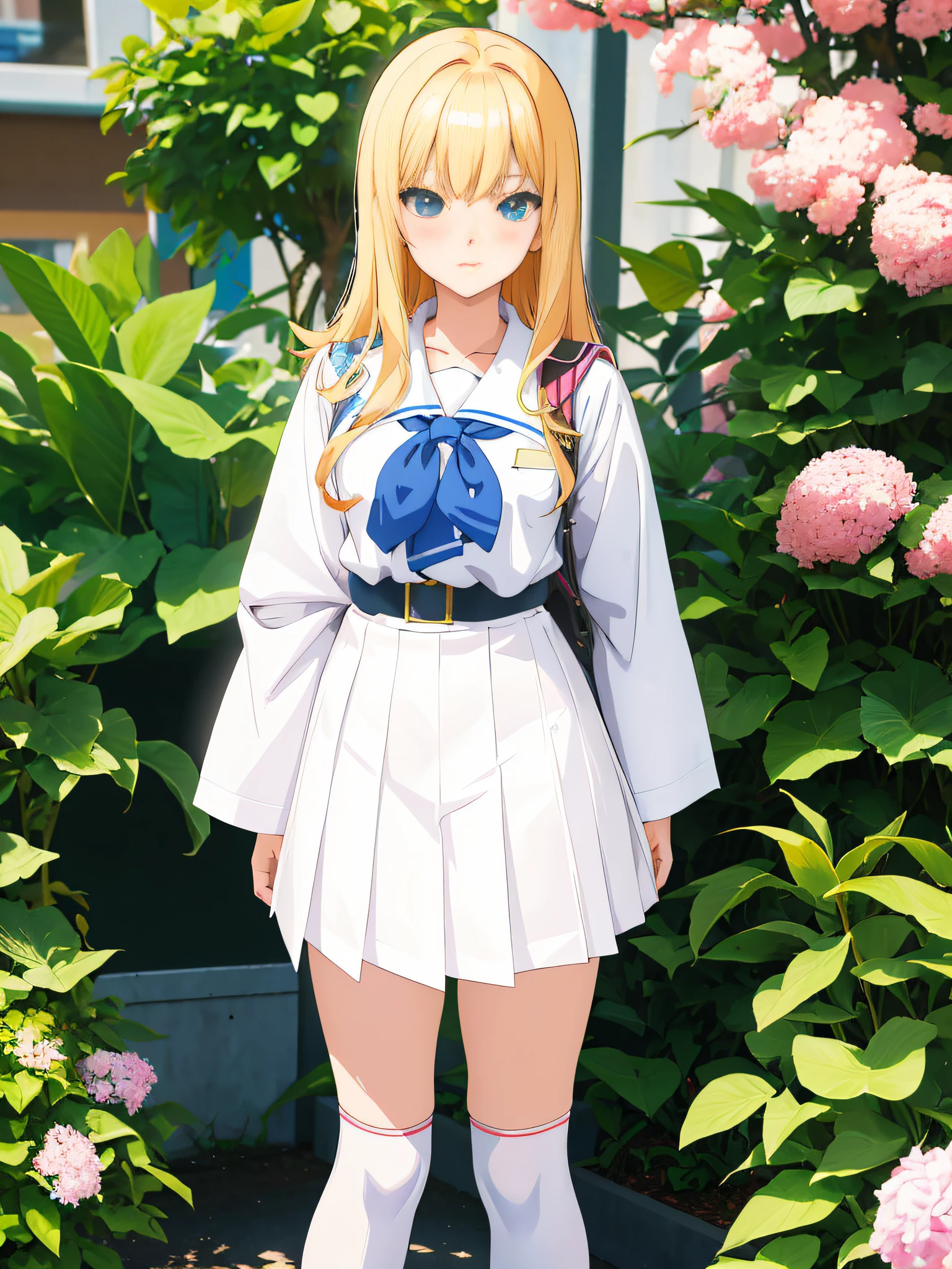 Woman in uniform posing for photo, surreal schoolgirl, Shikamimi, rendering of anime girl made by anime painter studio, surreal high school girl, magic school student uniform, anime style like rin, fate/stay, anime 3d style, drawn in anime painter studio, young anime girl, young anime girl
