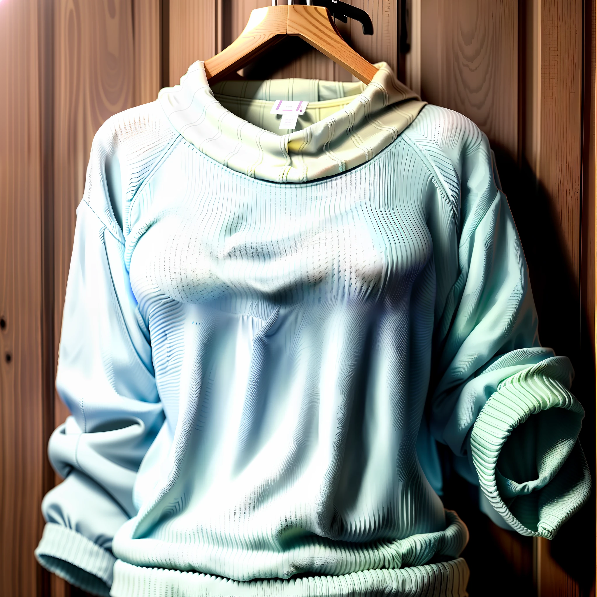 Invisible girls, world without humans, headless, girl's sweaters, (realistic: 0), headless, empty, handless, headless, invisible girls, girl's sweaters with cleavages, empty clothes, invisible body, invisible head, empty clothes, invisible girl, hanger girl's sweaters with cleavages, invisible body, invisible head, girl's sweaters has big breasts and cleavages, hanger girl's sweaters in a closet swells as if worn by invisible busty girls, girl's busty girl's sweaters begin to fold their sleeves and to raise their sleeves on its own as if worn by invisible girls, hanger girl's sweaters has big breasts and cleavages, high angle,  raise girl's sweaters sleeves on its own, cleavages