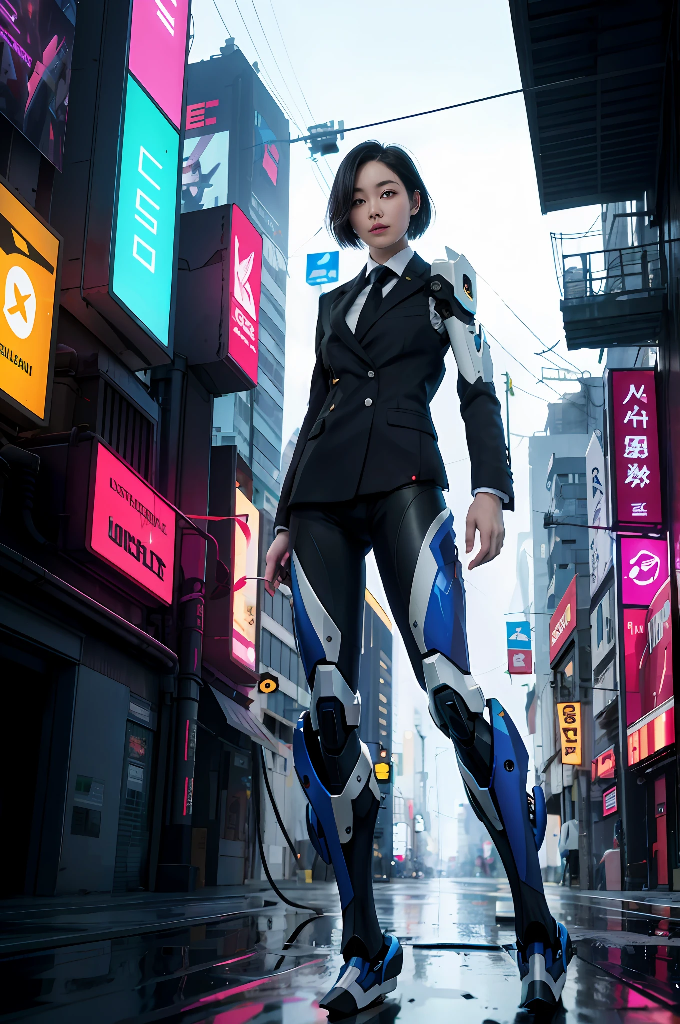 Mecha armed, evolved