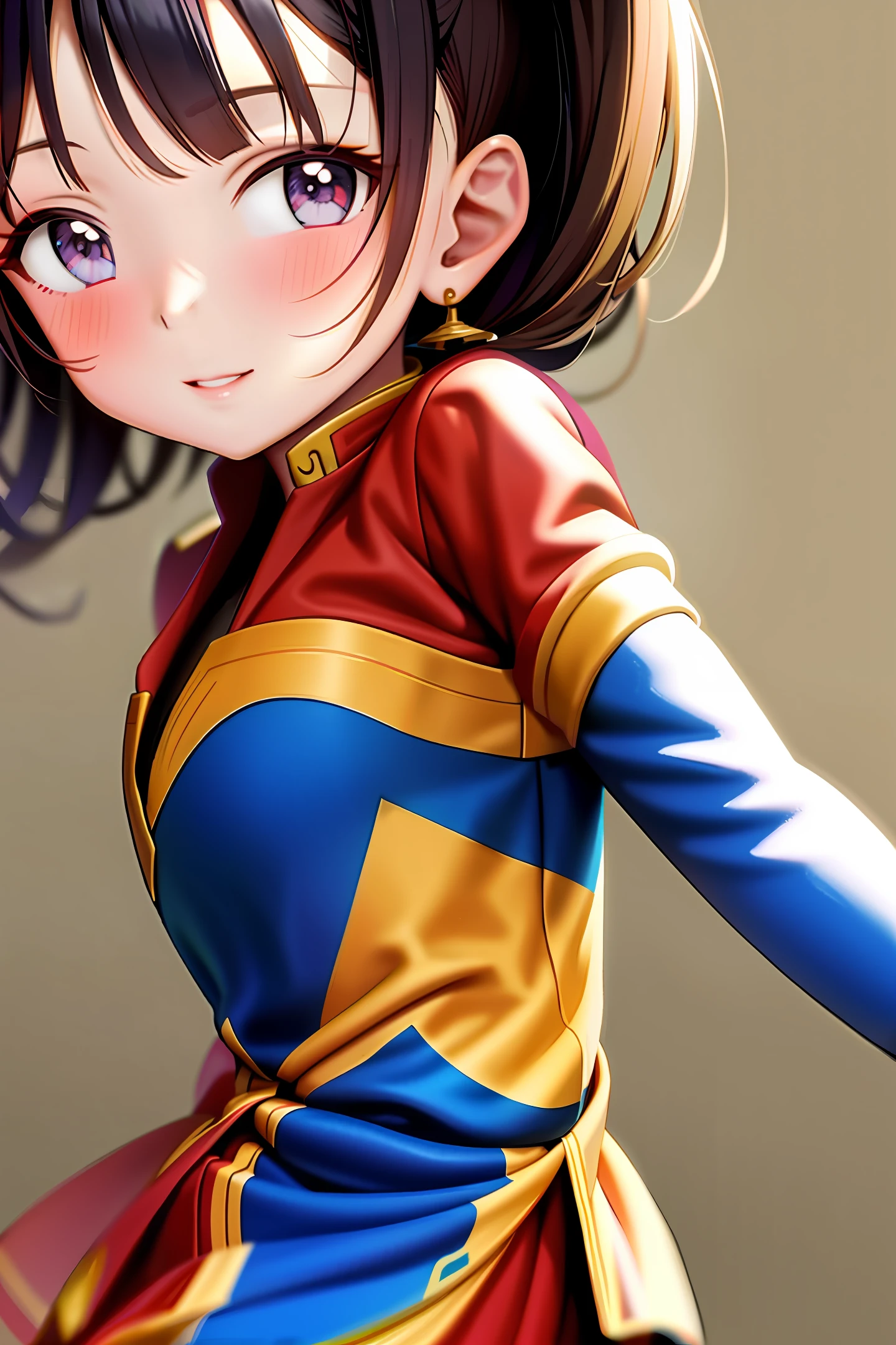 illustration style, unique, characters, exquisite, two-dimensional, cute girl, art, red tone, atmosphere, masterpiece, best quality, very detailed, detailed background,