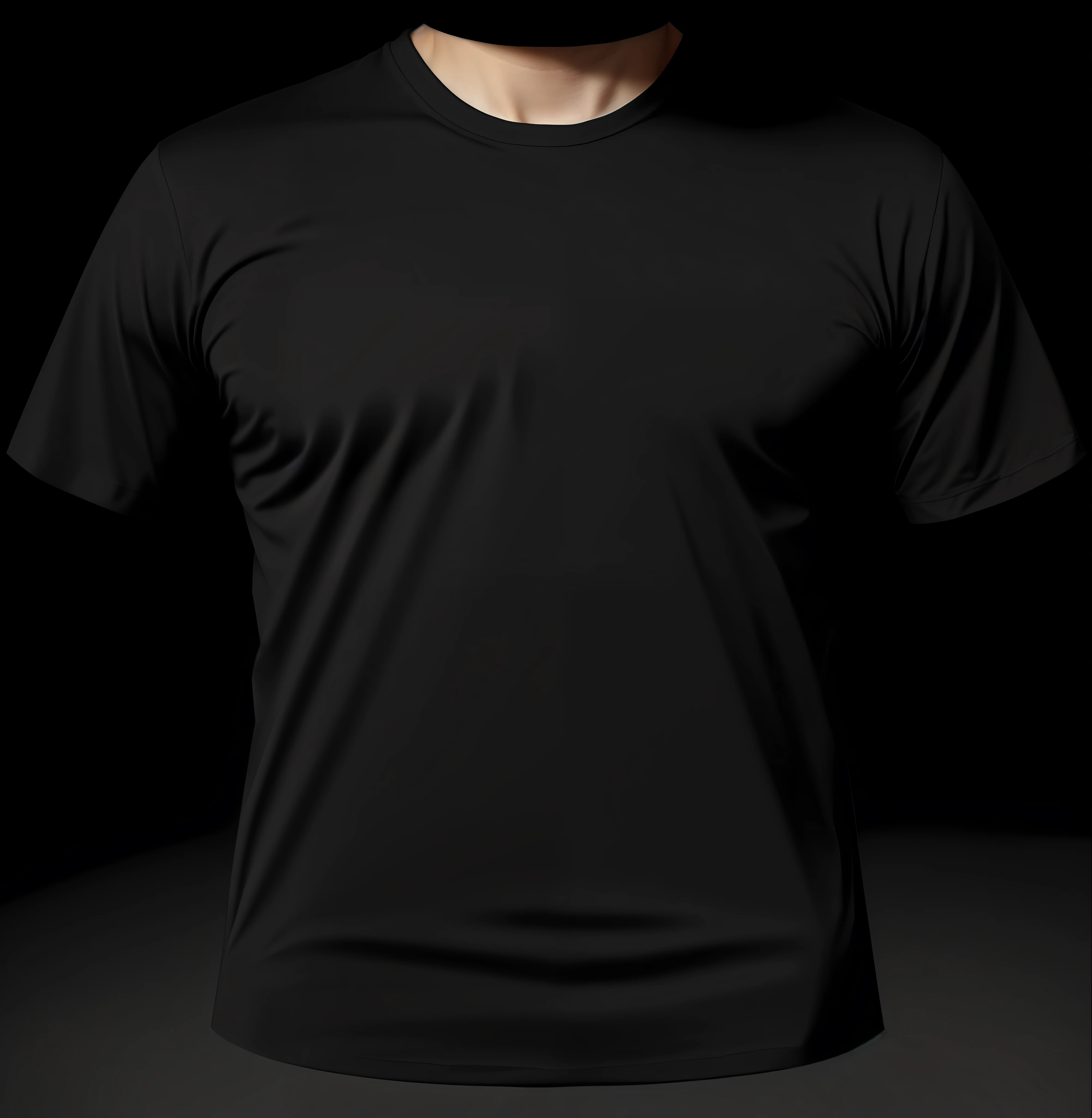 a black t-shirt with no white logo on the chest, black t-shirt, a black t-shirt. high key, t-shirt design, t-shirt design, t-shirt design, black t-shirt, black t-shirt, wearing a black t-shirt, wearing black t-shirt, shirt design, wearing a black tshirt, black shirt, black color