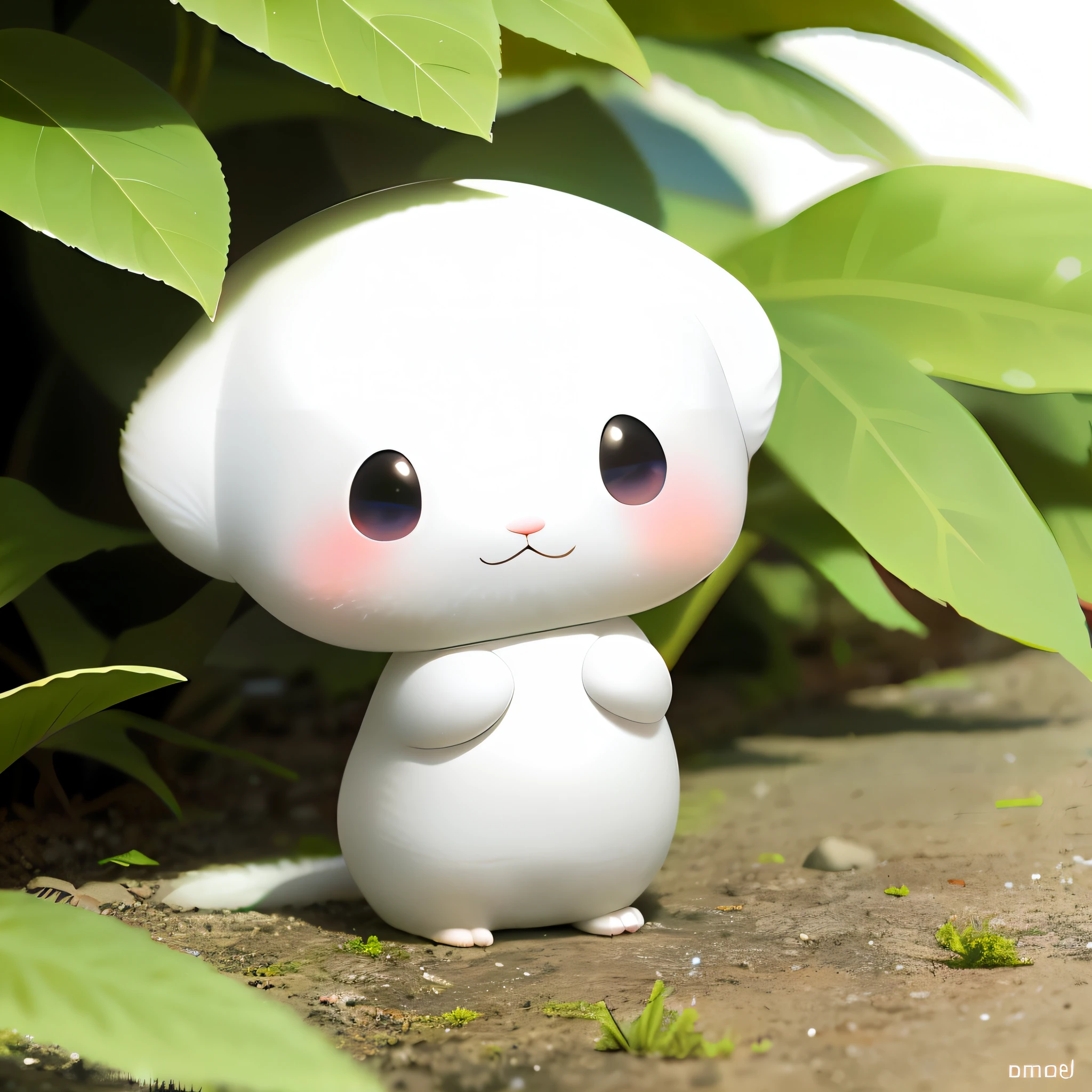 The cutest white very creature