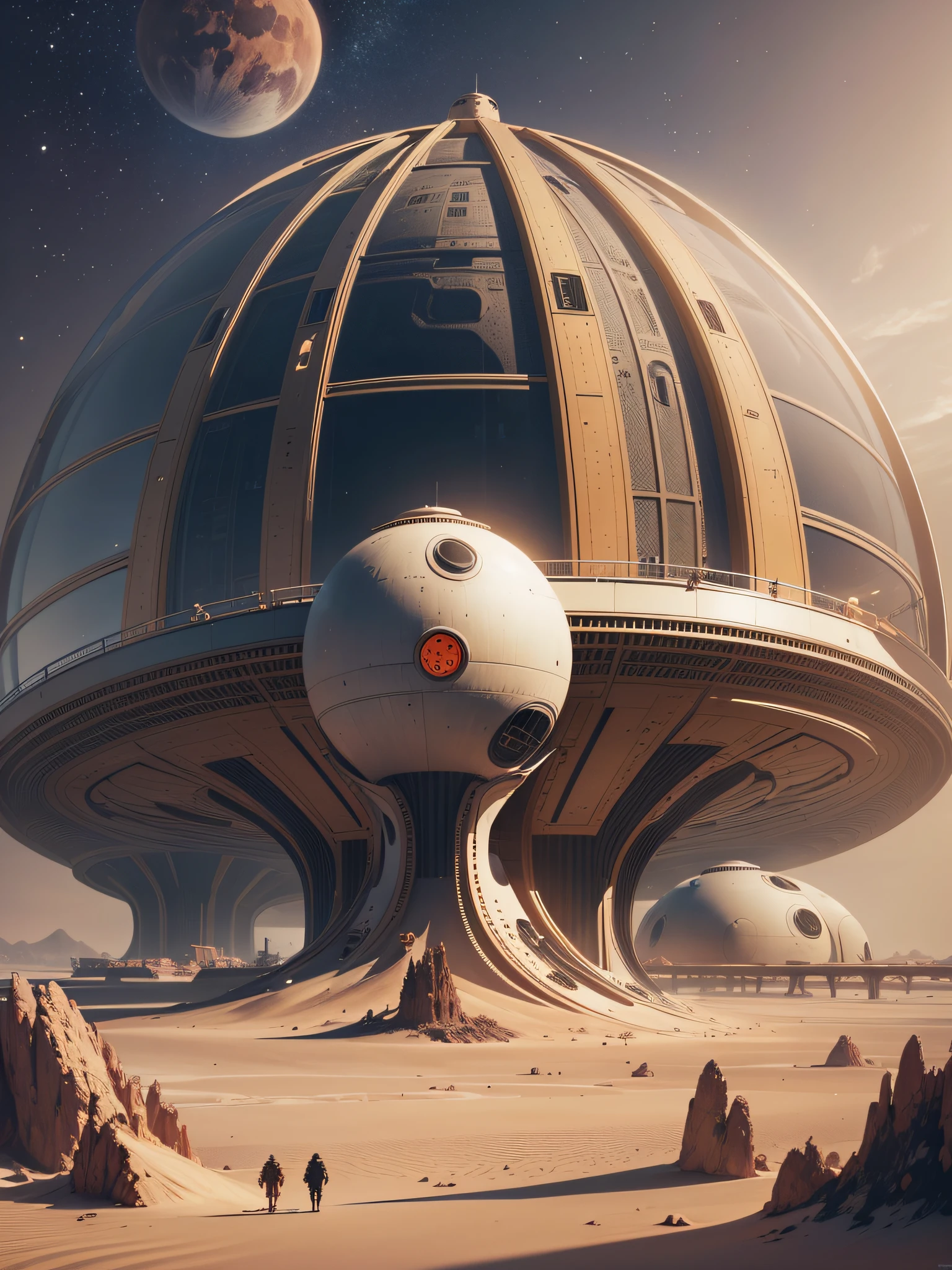 futuristic city, 24th century, space, mars, futuristic society, dome