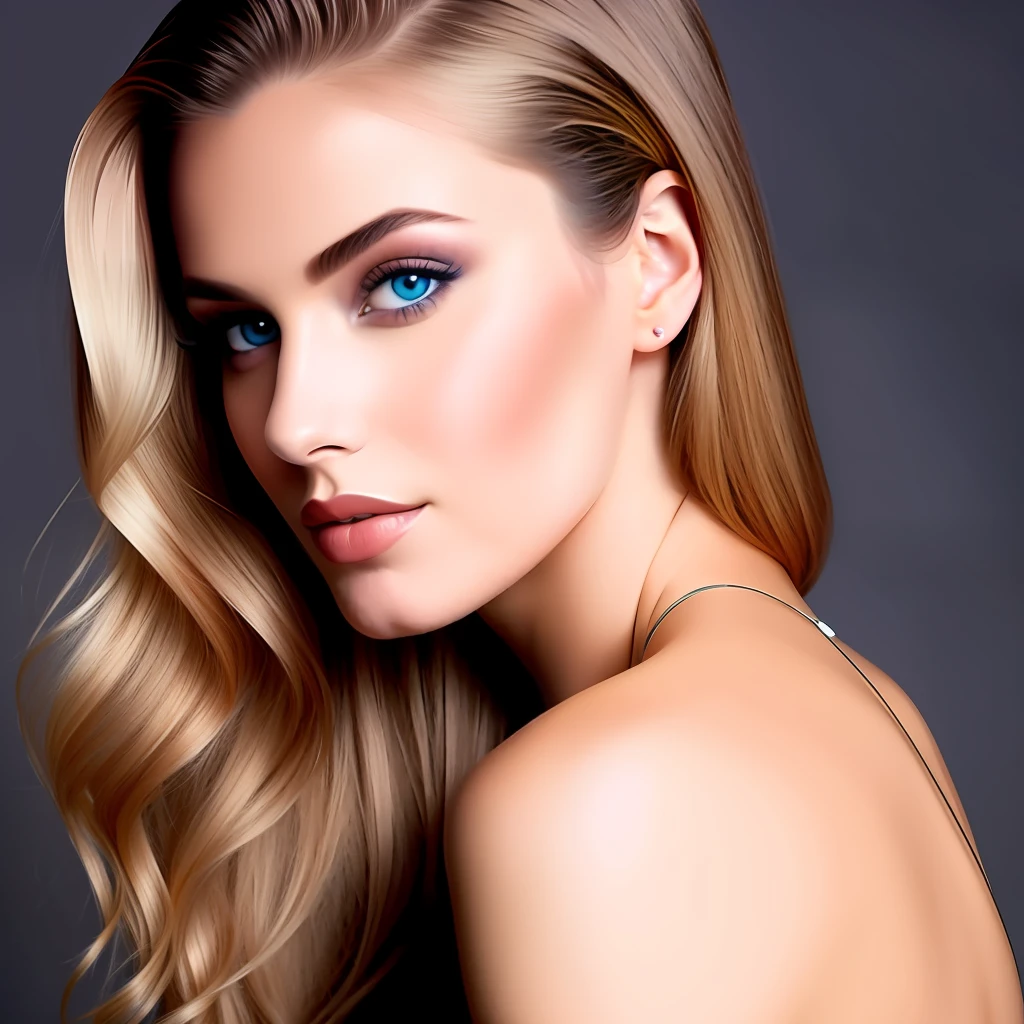 Beauty model