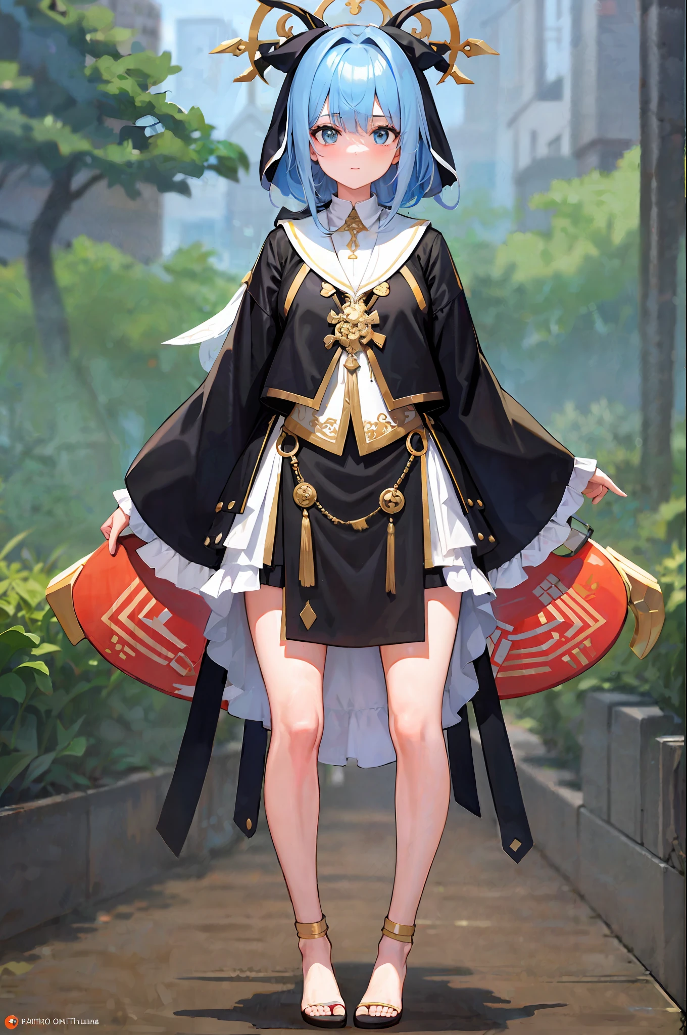 1 girl, Shui Binger ,soul land , full body