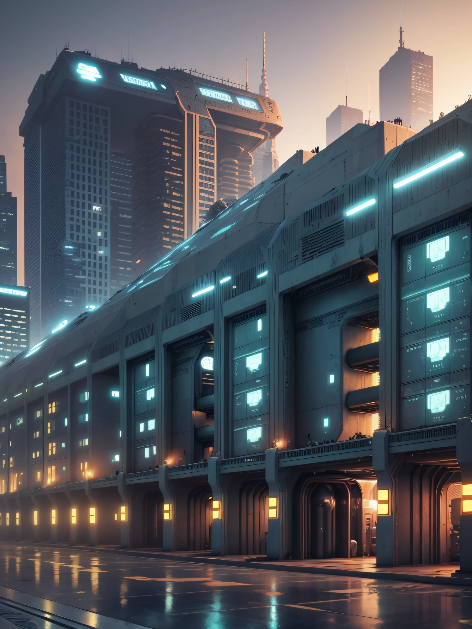 Future City, 24th century, underground, underground, underground city, underworld, shelter, nuclear shelter, war