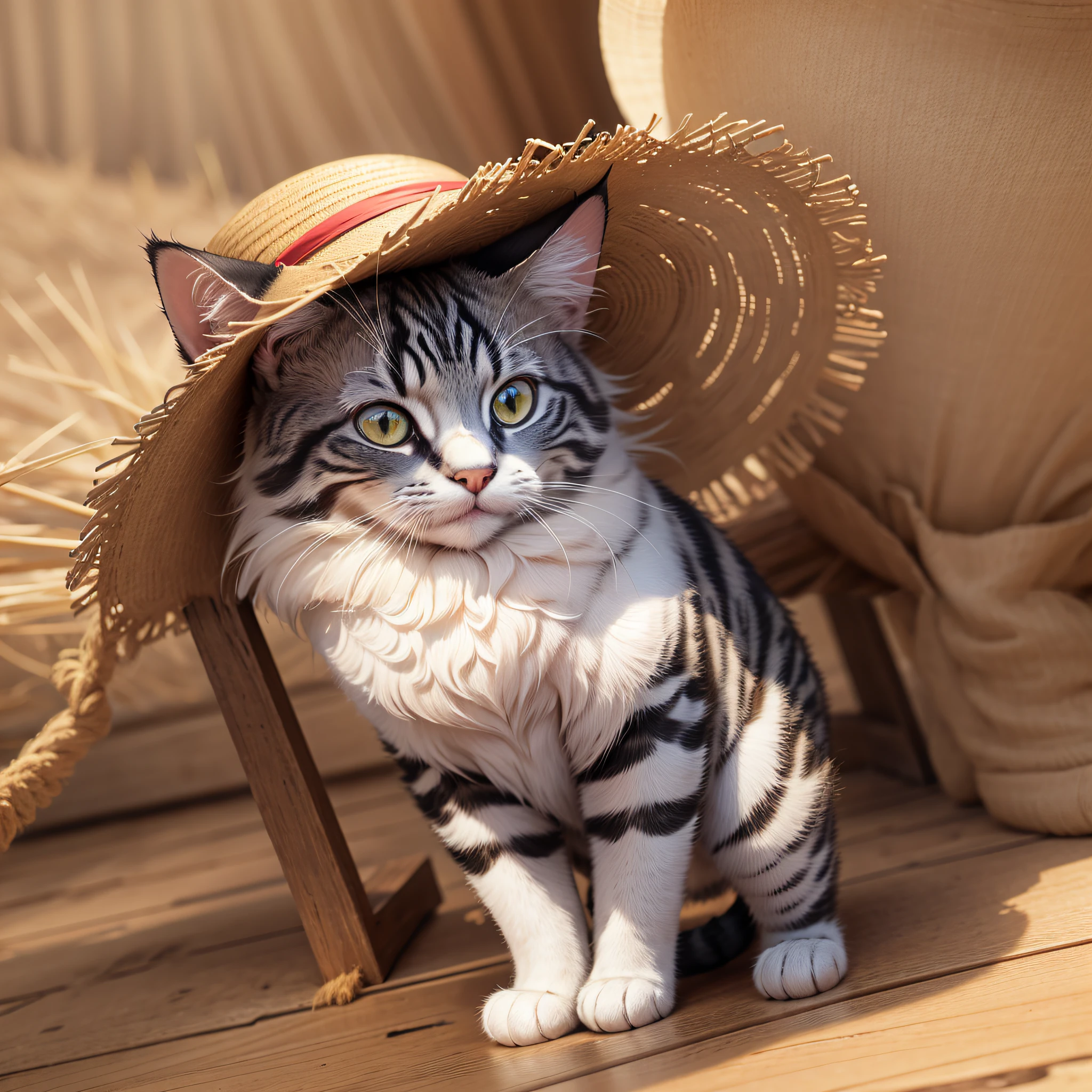 Standing cat