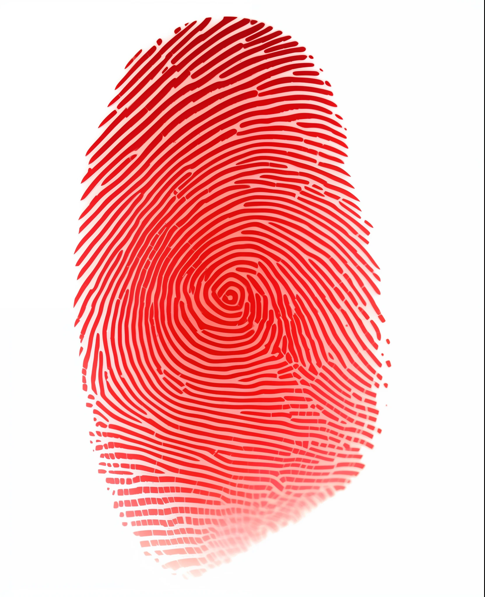 A red-glow fingerprint stands out on a black background, creating a powerful and dramatic contrast. The image conveys the idea of modernity, technology and sophistication. The red glow suggests energy, passion and intensity, while the black background imparts elegance and mystery. The combination of colors and textures creates a sense of visual impact and highlight, attracting the viewer's attention. This image can be used in articles about technology, design, innovation, among other topics that seek to convey an idea of modernity and avant-garde.