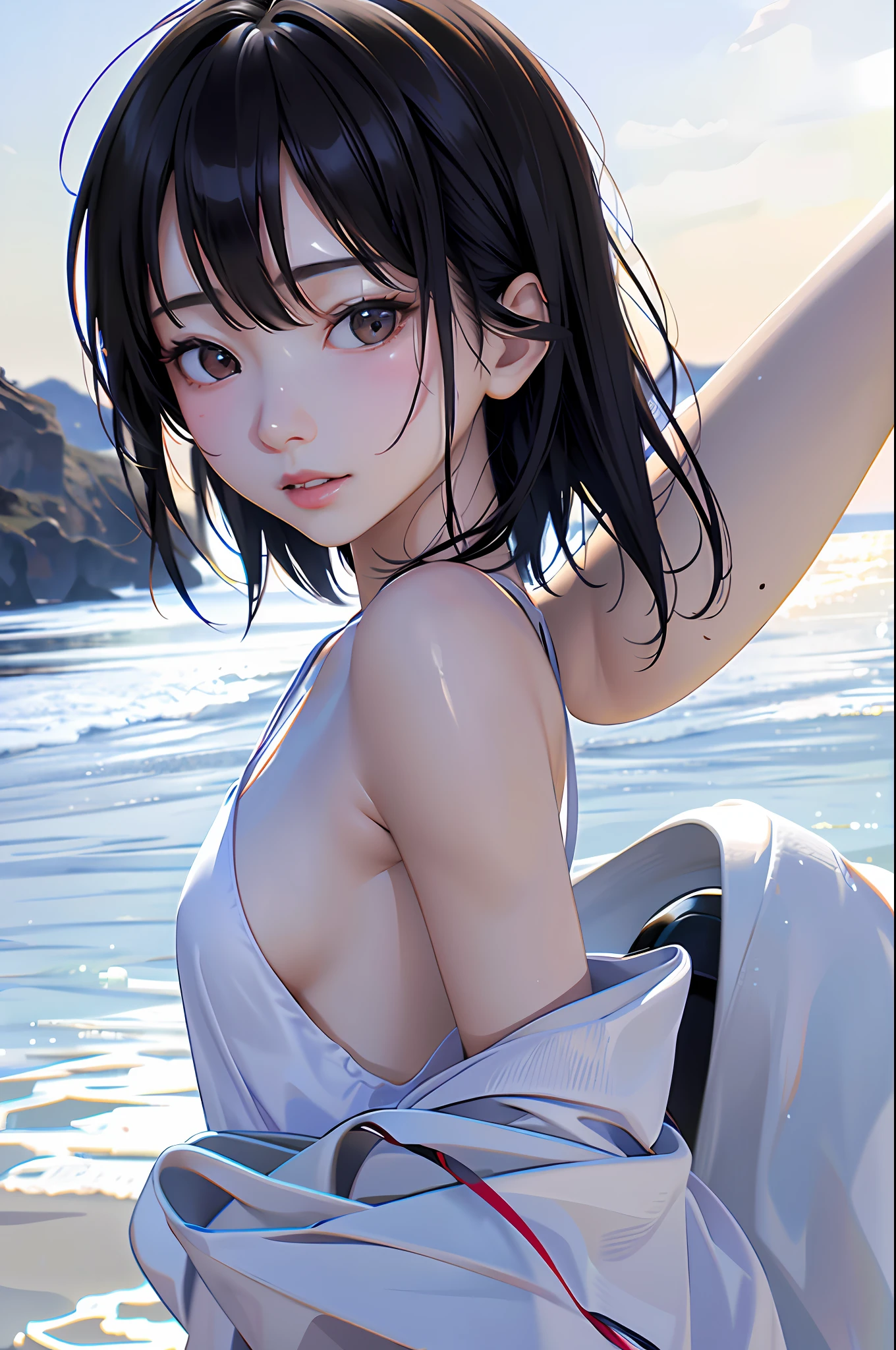 (8k), (best quality), (masterpiece:1.2), (realistic), (photorealistic:1.37), ultra-detailed, 1girl, looking at viewer, upper body