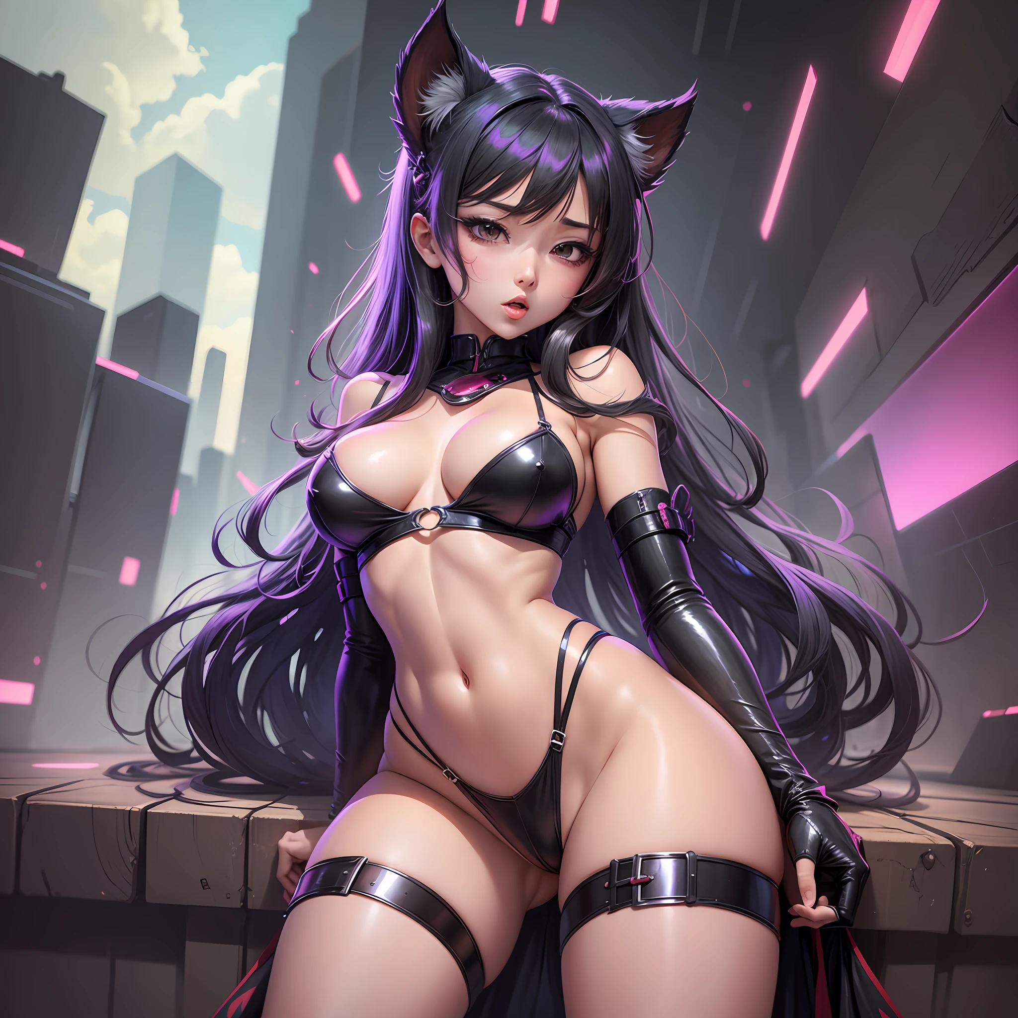Hot woman hentai anime style --auto --s2