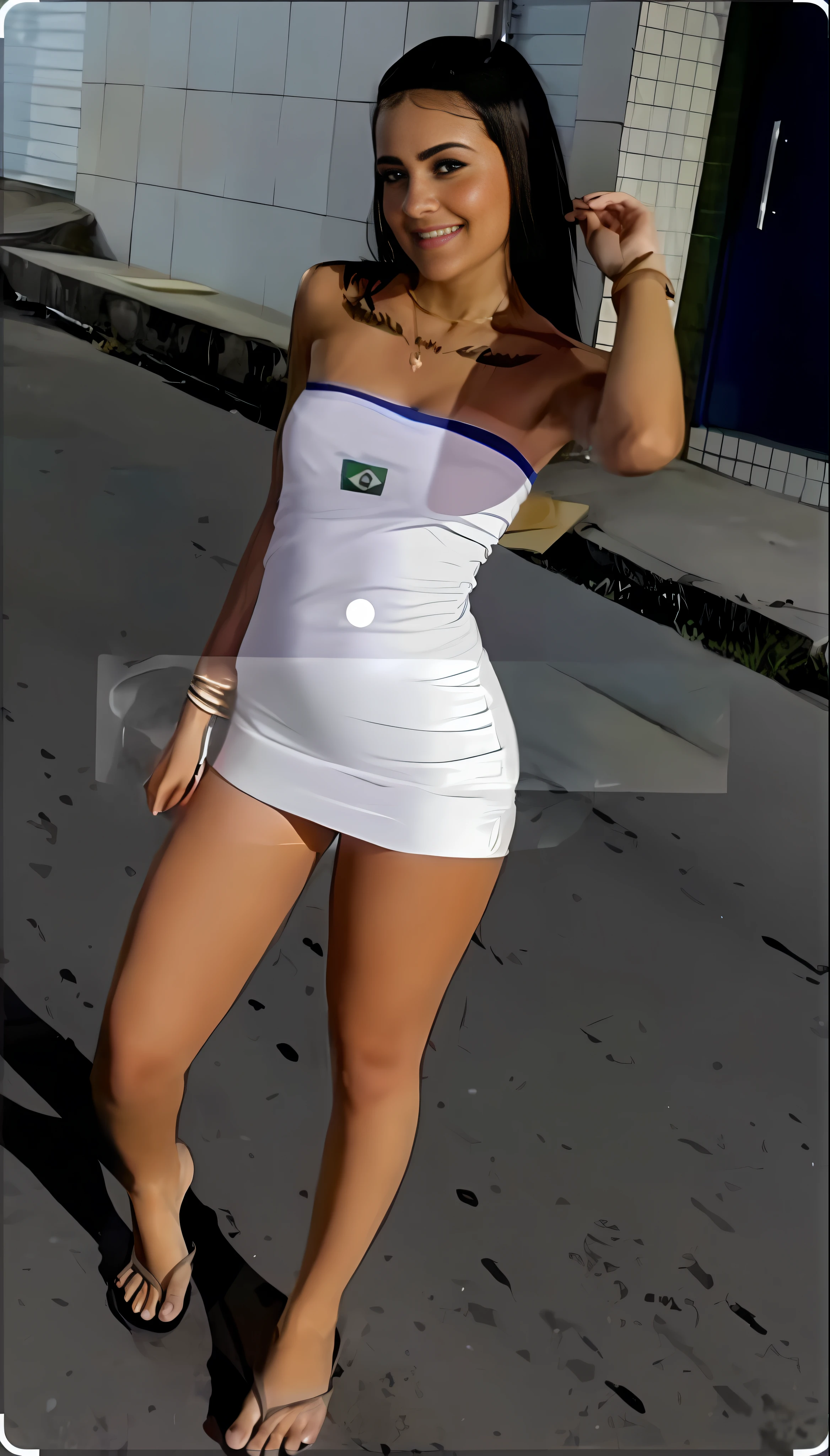 a woman in a white dress posing for a picture, 2995599206, 1614572159, looks like fabiula nascimento, 2806927615, brazilan supermodel, lola dupre, andrea rocha, 3389861569