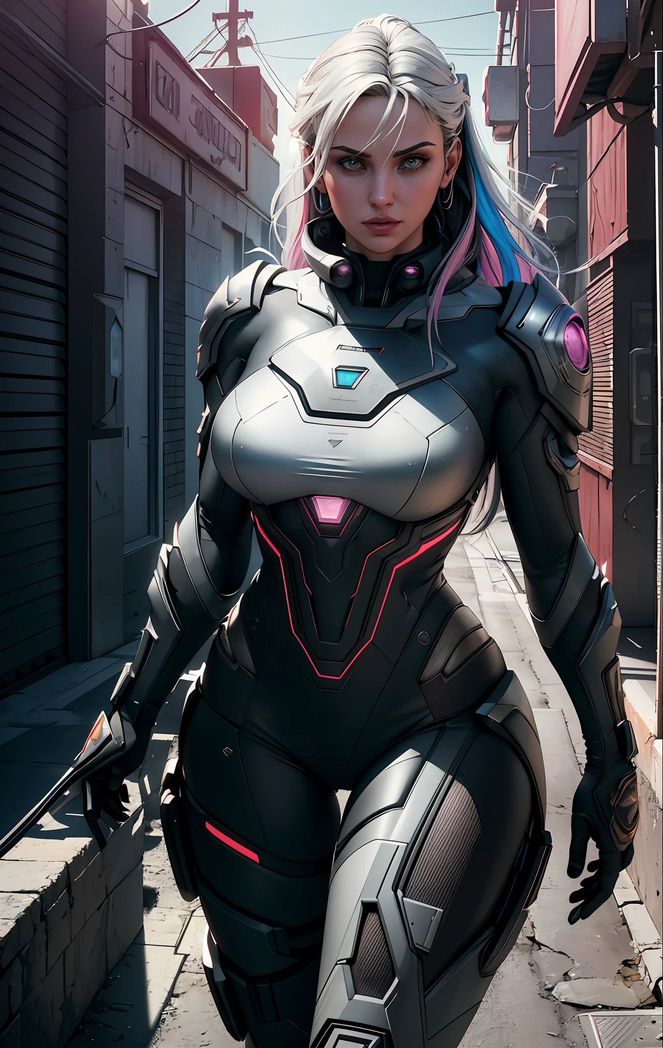 (comic style), (colored line art:1.5), ((Best quality)), ((masterpiece)), (detailed:1.4), 3D, an image of a beautiful cyberpunk female,HDR (High Dynamic Range),Ray Tracing,NVIDIA RTX,Super-Resolution,Unreal 5,Subsurface scattering,PBR Texturing,Post-processing,Anisotropic Filtering,Depth-of-field,Maximum clarity and sharpness,Multi-layered textures,Albedo and Specular maps,Surface shading,Accurate simulation of light-material interaction,Perfect proportions,Octane Render,Two-tone lighting,Wide aperture,Low ISO,White balance,Rule of thirds,8K RAW, (realistic:1.3), (mature adult:1.5)