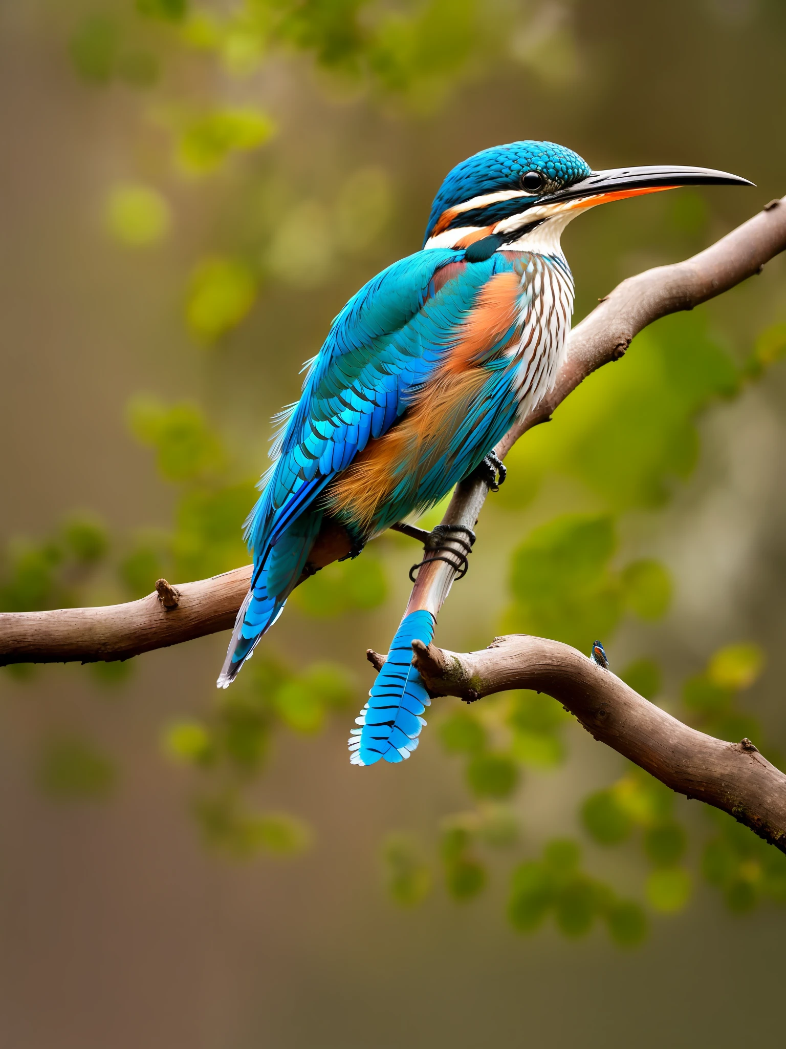 superb kingfisher on a branch near budding white cherry flowers, dark, dawn, (chilly early morning:1.1), (morning dew:1.15), realistic photography, (low-key photograph:1.2), detailed, 8k, intricate ruffled feathers, water droplets on the feathers, (to8contrast style), (mist:0.7), vivid colors, Sony a6600 Mirrorless Camera, embellish2