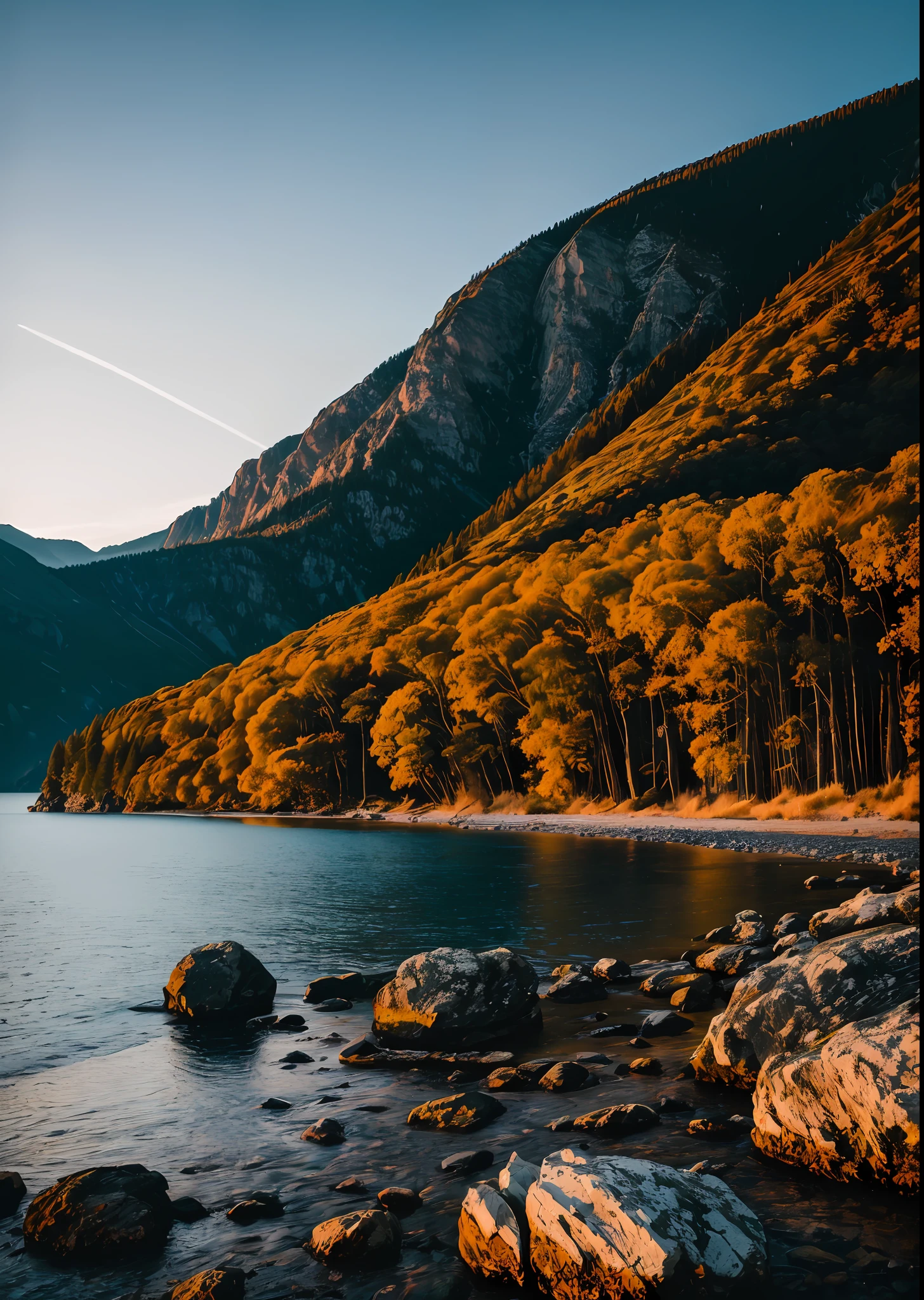 RAW photo of a landscape, small details, photorealistic, ultra-realistic photo, 8k uhd, dslr, soft lighting, high quality, film grain, Fujifilm XT3, (masterpiece)