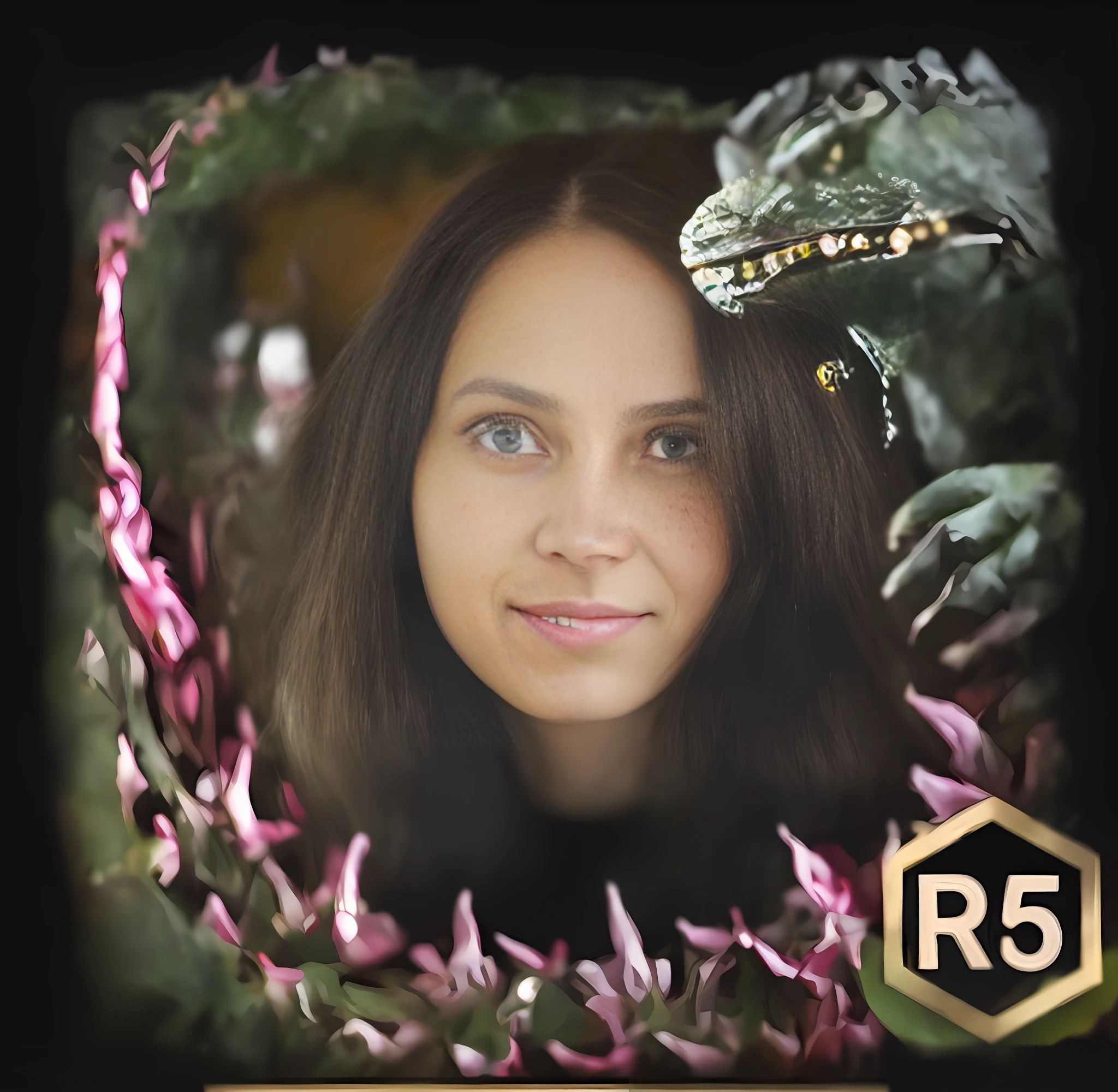 Portrait of an adult woman with brown hair, native American, highest detail, masterpiece, photography, HDR camera, 8k, highest resolution