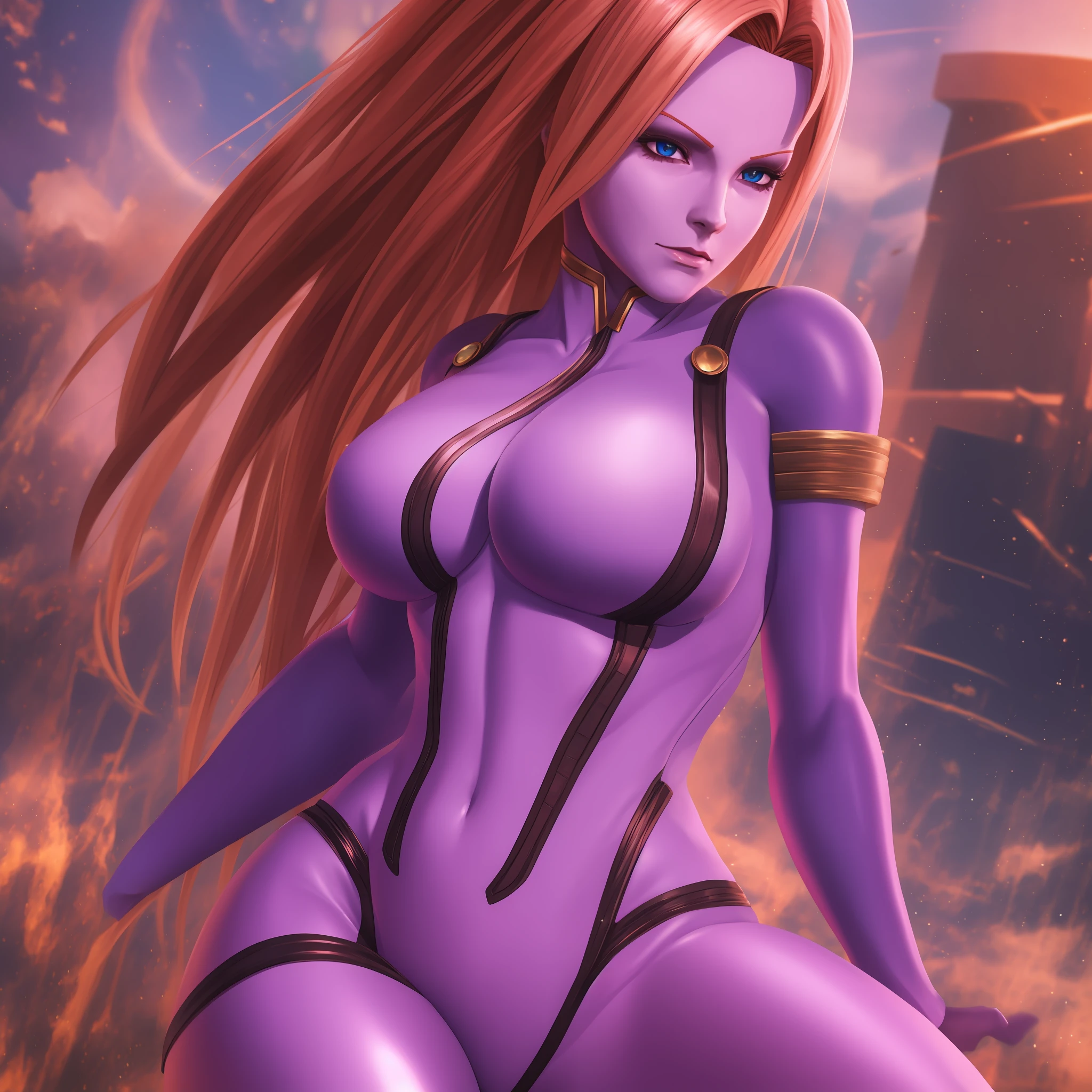android 18 android 21 fusion , realistic , 8k --auto --s2