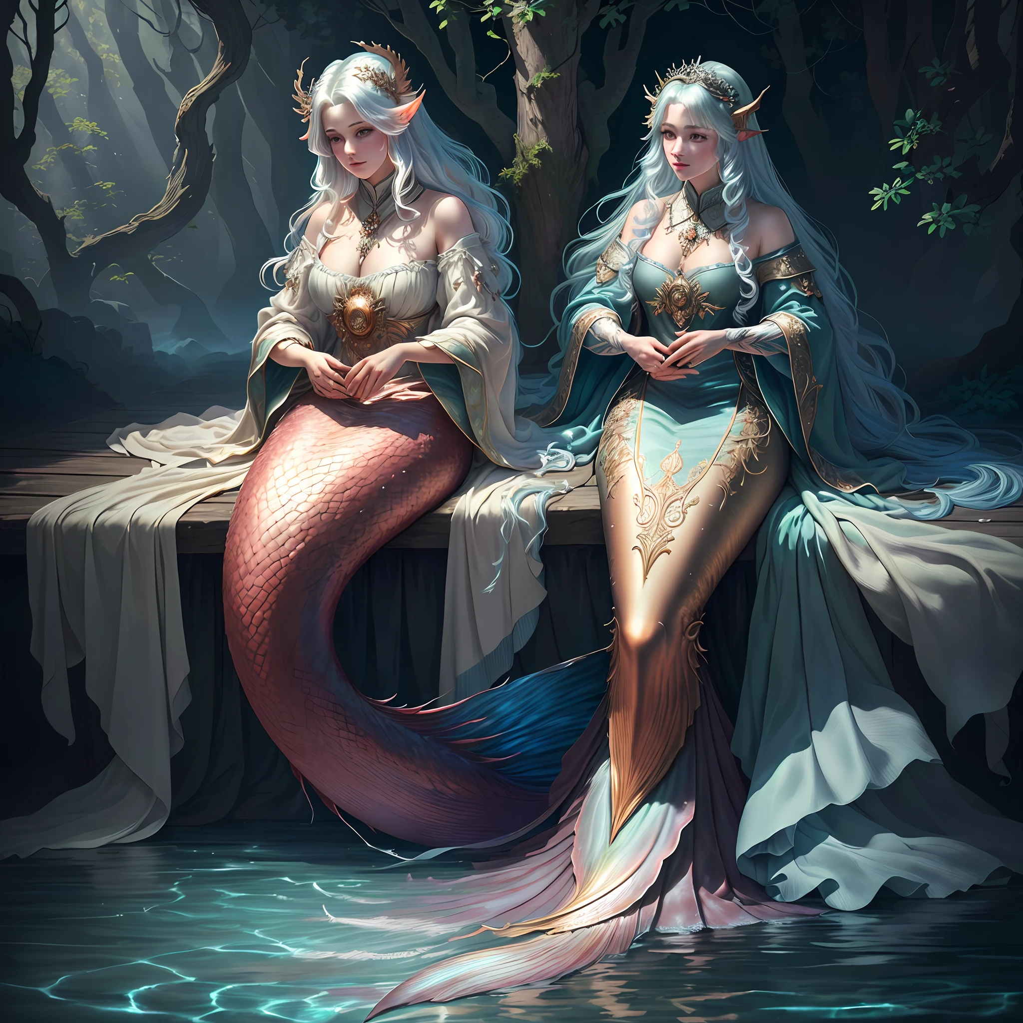Dark, blend, background