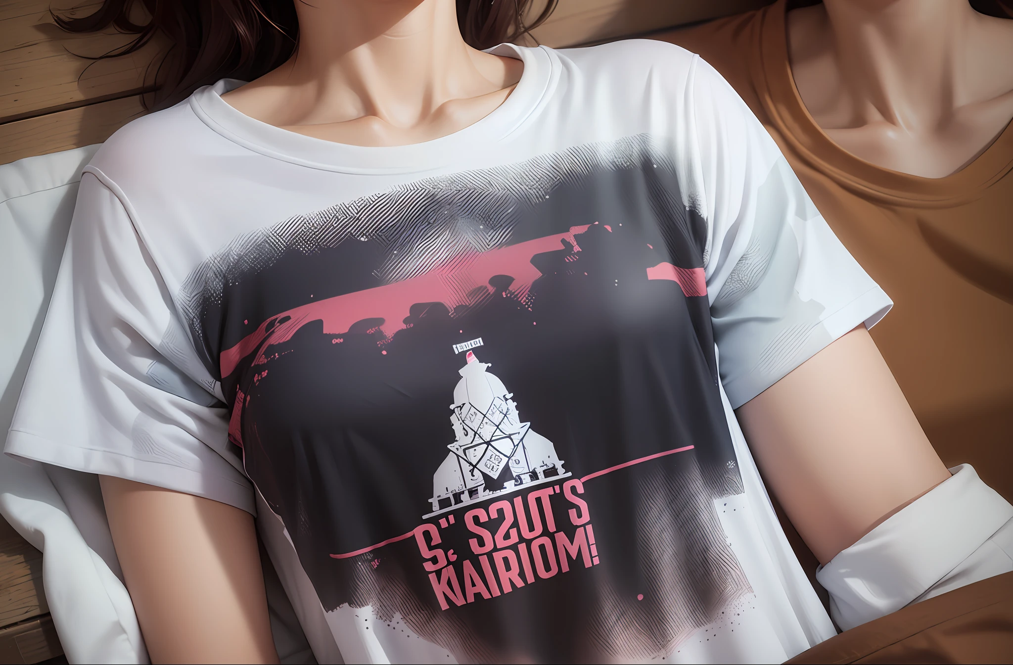 Create a t-shirt with the print --auto --s2