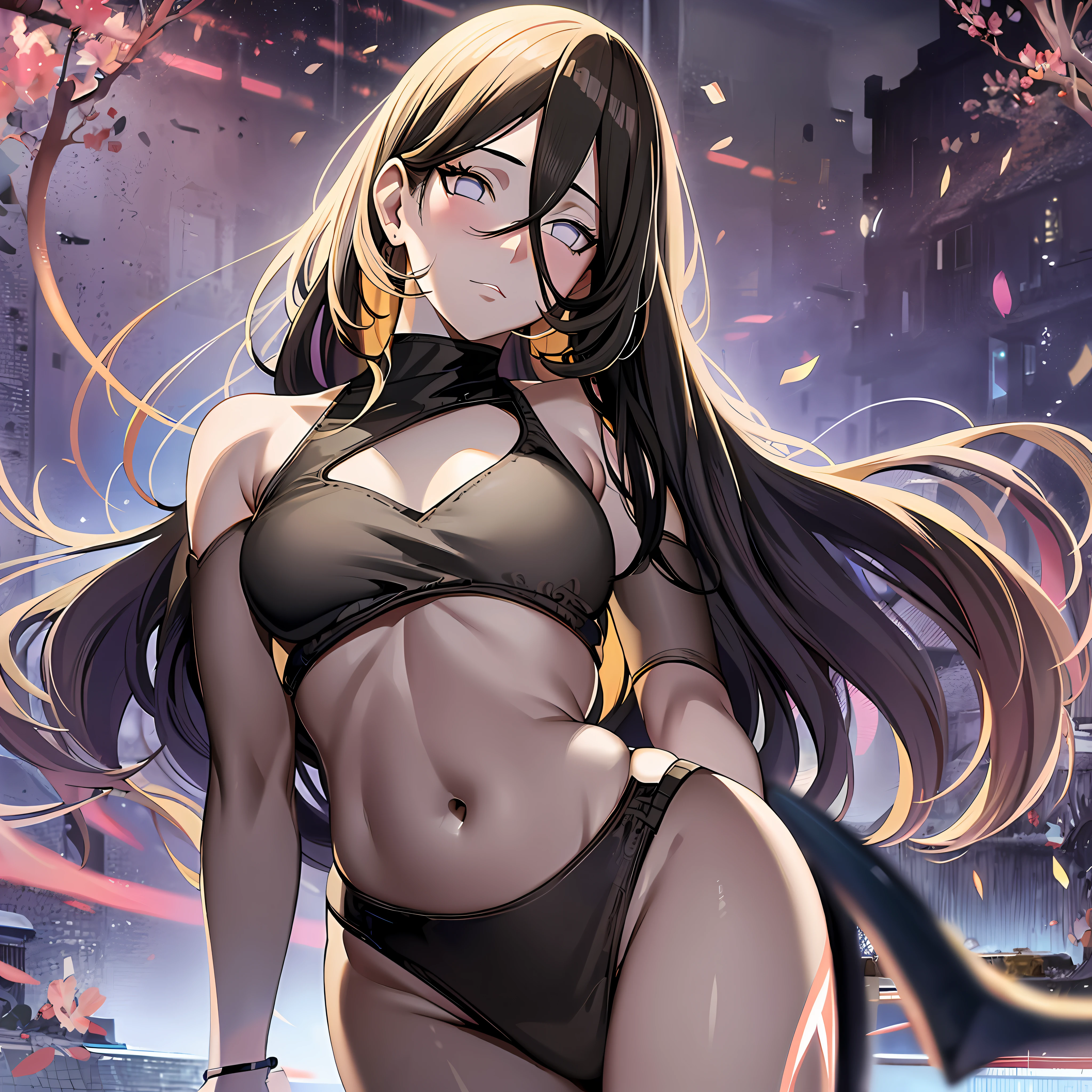 arurinh, (blushing)) ((blushing)), waist up, aberdes, long straight lift hair, dynamic pose, modelshoot: photoshoot, HD, high contrast, sharp image, mastery, mouth closed, balanced eyes, CG render, small skull, clavicle detail, (best quality detail: 1.2), realistic, 8K ultra-fine, high quality texture, fine texture, fine detail, high detail, extremely detailed CG, high quality shadows, beautiful and delicate eyes, freedom, beautiful woman, smaller breasts, tall, blurred background, lime-colored gym clothes,