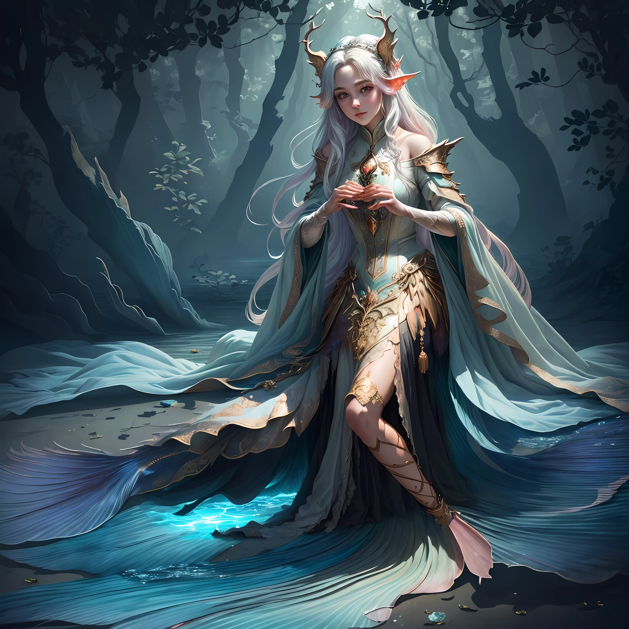 Dark, blend, background