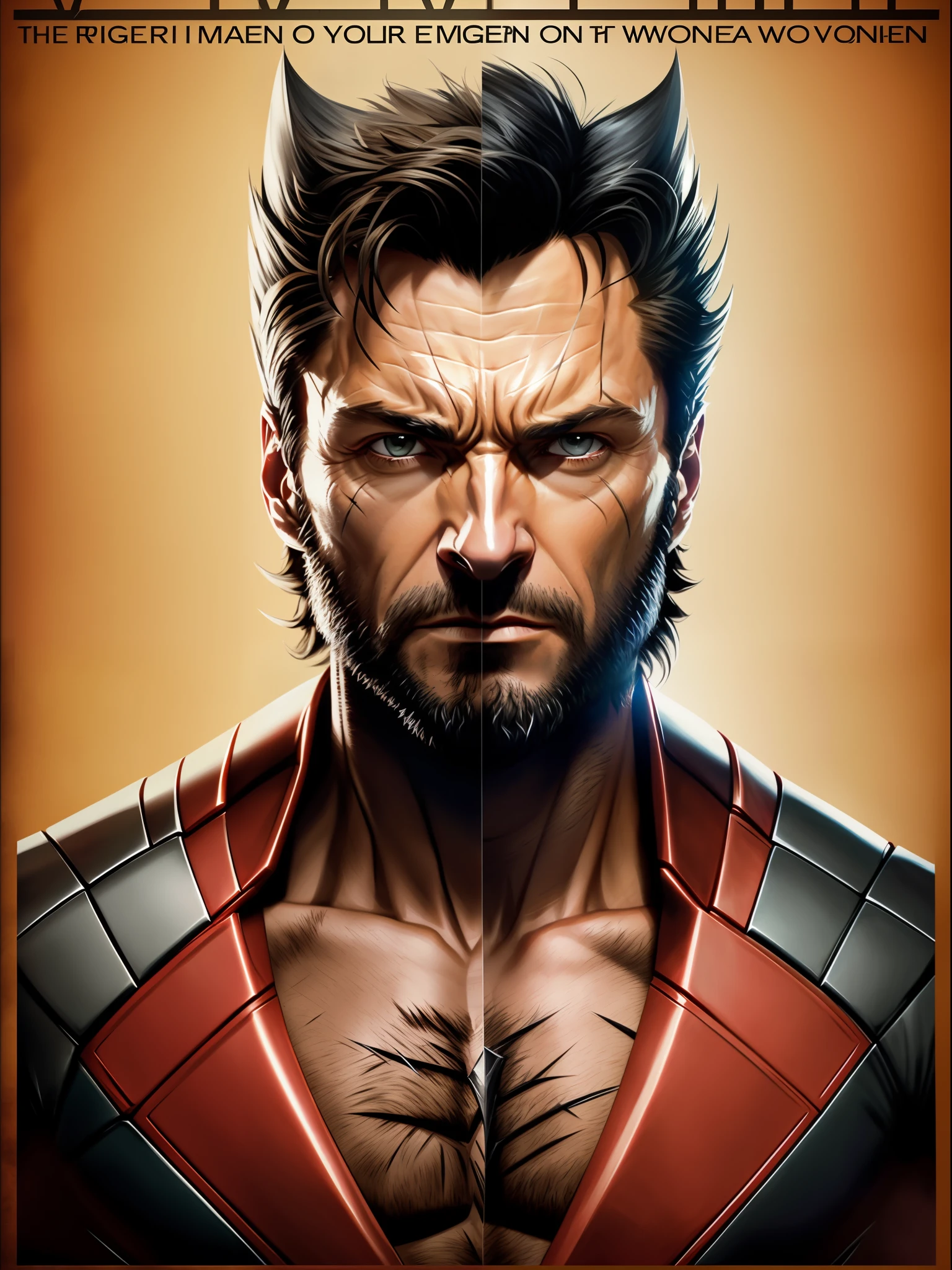 wolverine is a character in the marvel comics series, portrait of wolverine, wolverine, hugh jackman portrait, wolverine ate, fan art, high detail iconic character, epic portrait illustration, superhero portrait, hyperrealistic image of x, spiderman as wolverine, logan, the wolverine, clint eastwood as wolverine, epic character portrait, henry cavill as wolverine, photorealistic fan art, by Luis Miranda