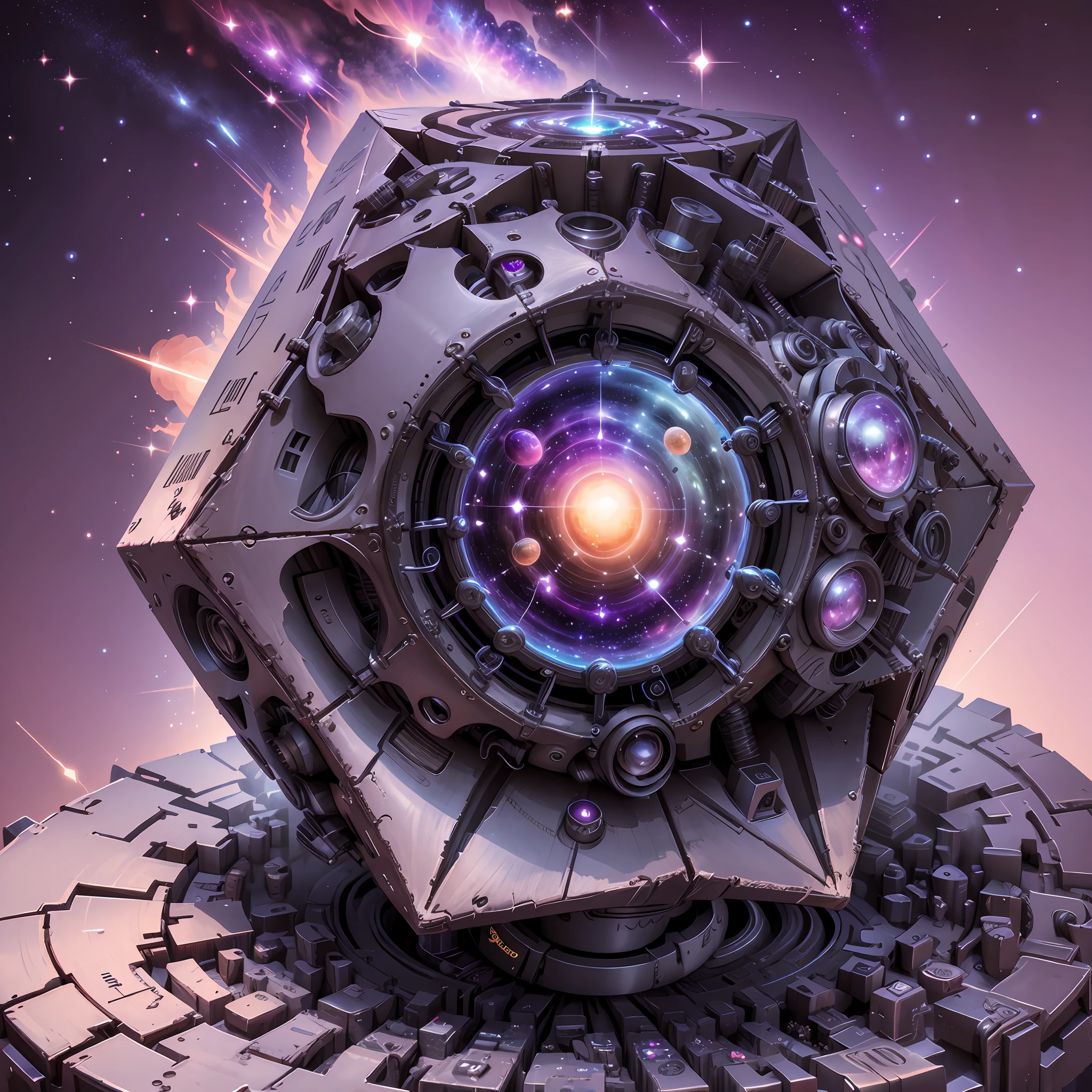 dodecahedron, cosmic, nebula, space, time --auto --s2