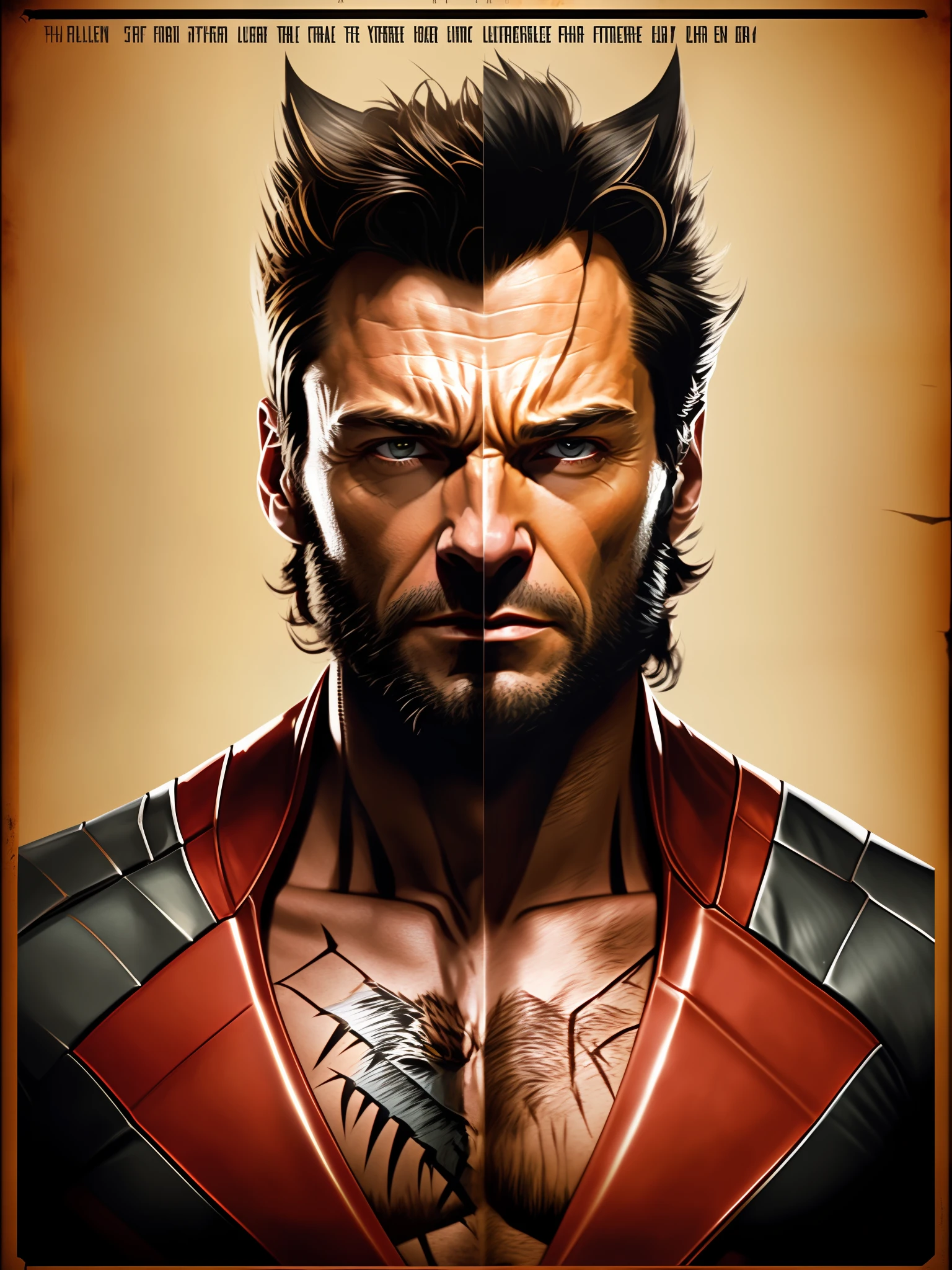 wolverine is a character in the marvel comics series, portrait of wolverine, wolverine, hugh jackman portrait, wolverine ate, fan art, high detail iconic character, epic portrait illustration, superhero portrait, hyperrealistic image of x, spiderman as wolverine, logan, the wolverine, clint eastwood as wolverine, epic character portrait, henry cavill as wolverine, photorealistic fan art, by Luis Miranda