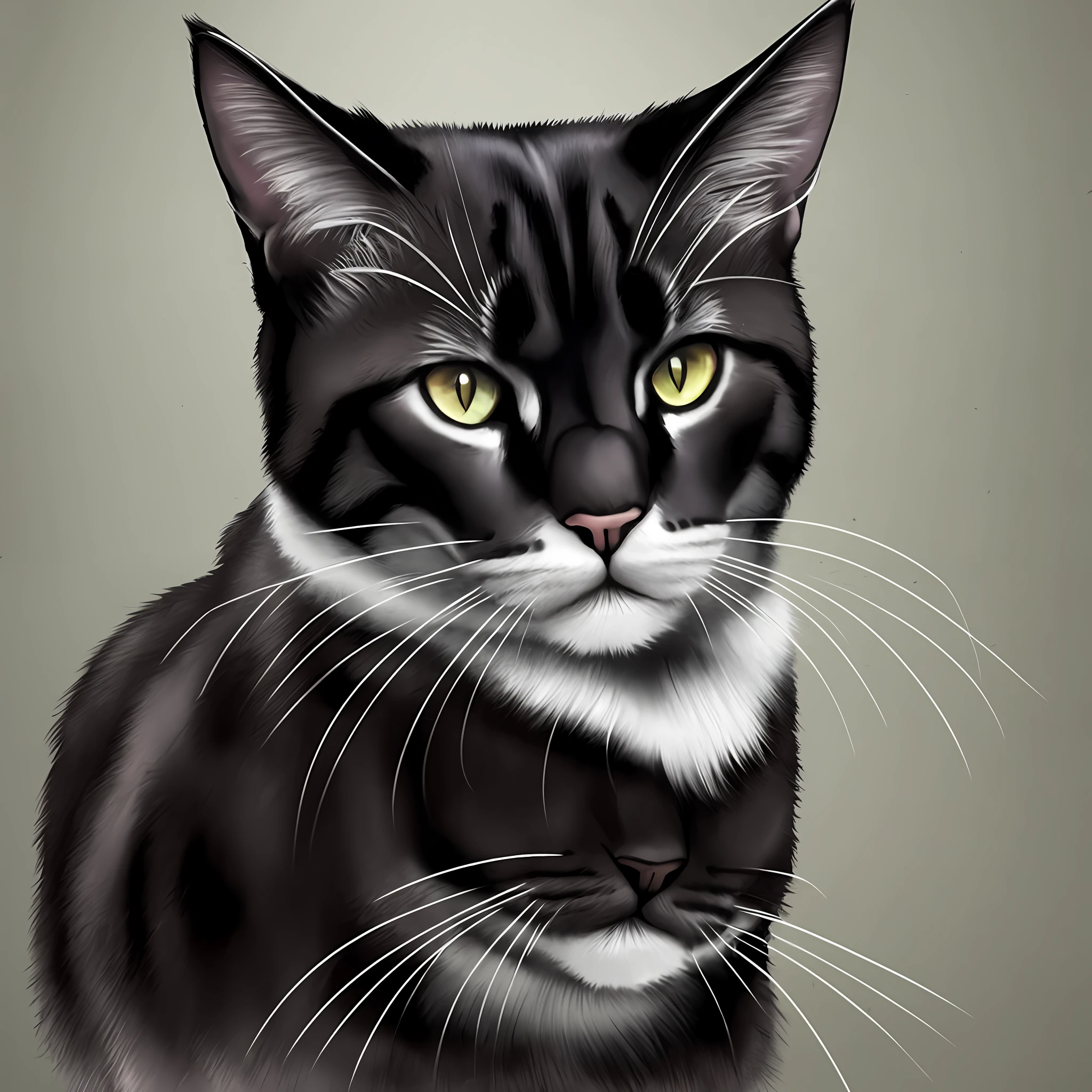 Don Corleone with Ultra Realistic Cat Dark Image --auto --s2