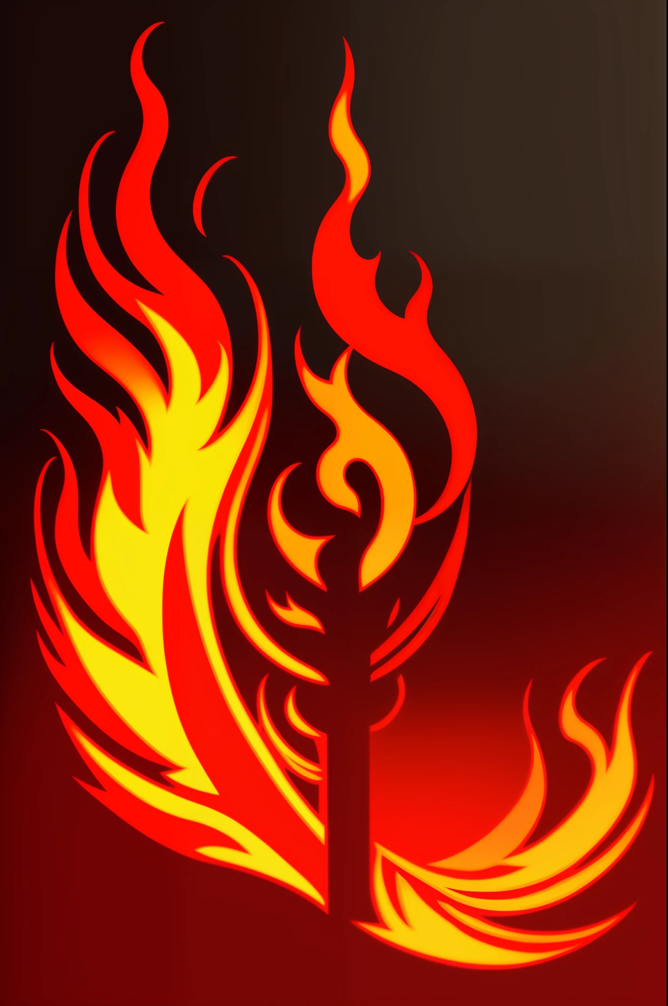 Flag of the empire of flames