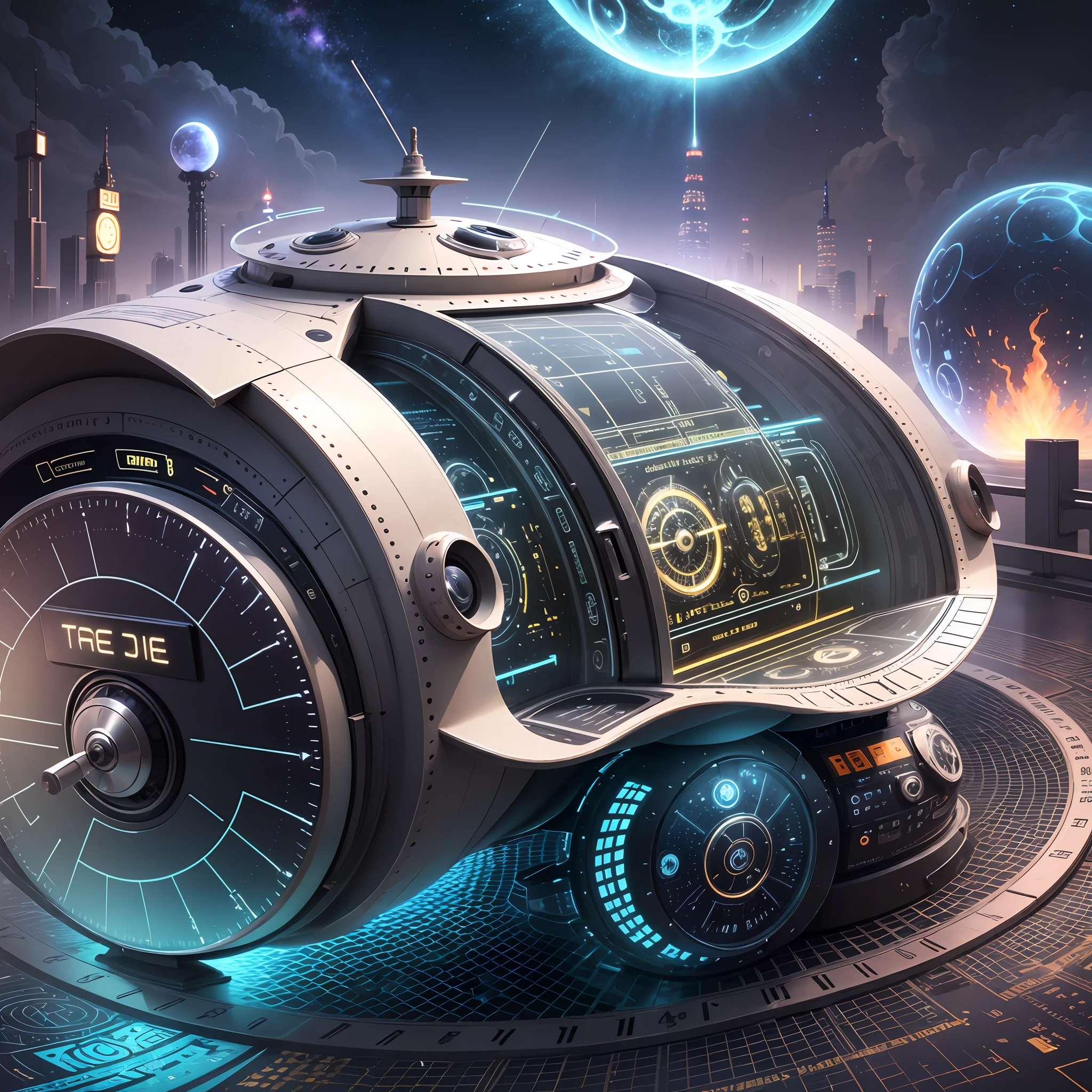 Invention of the futuristic time machine of the future --auto --s2