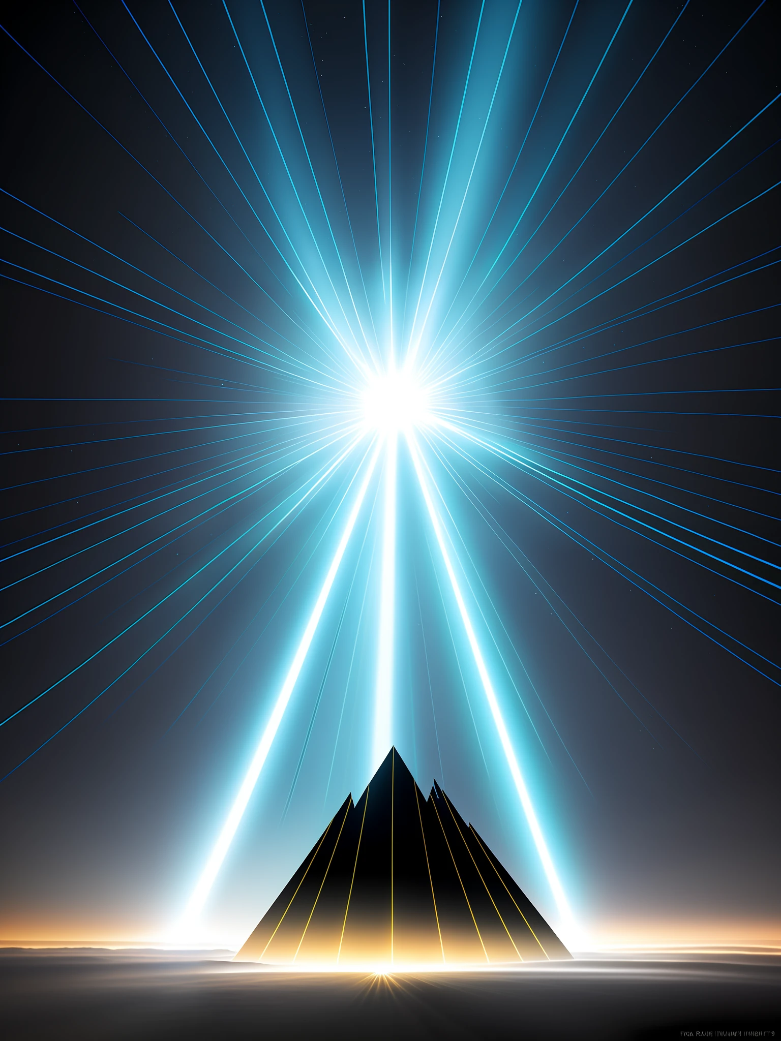 Rays of light pierce through the gloom, illuminating and merging with beams of radiant light, Illustration, digital art with a contrast between light and dark, symbolizing the triumph over darkness, --ar 9:16 --v 5