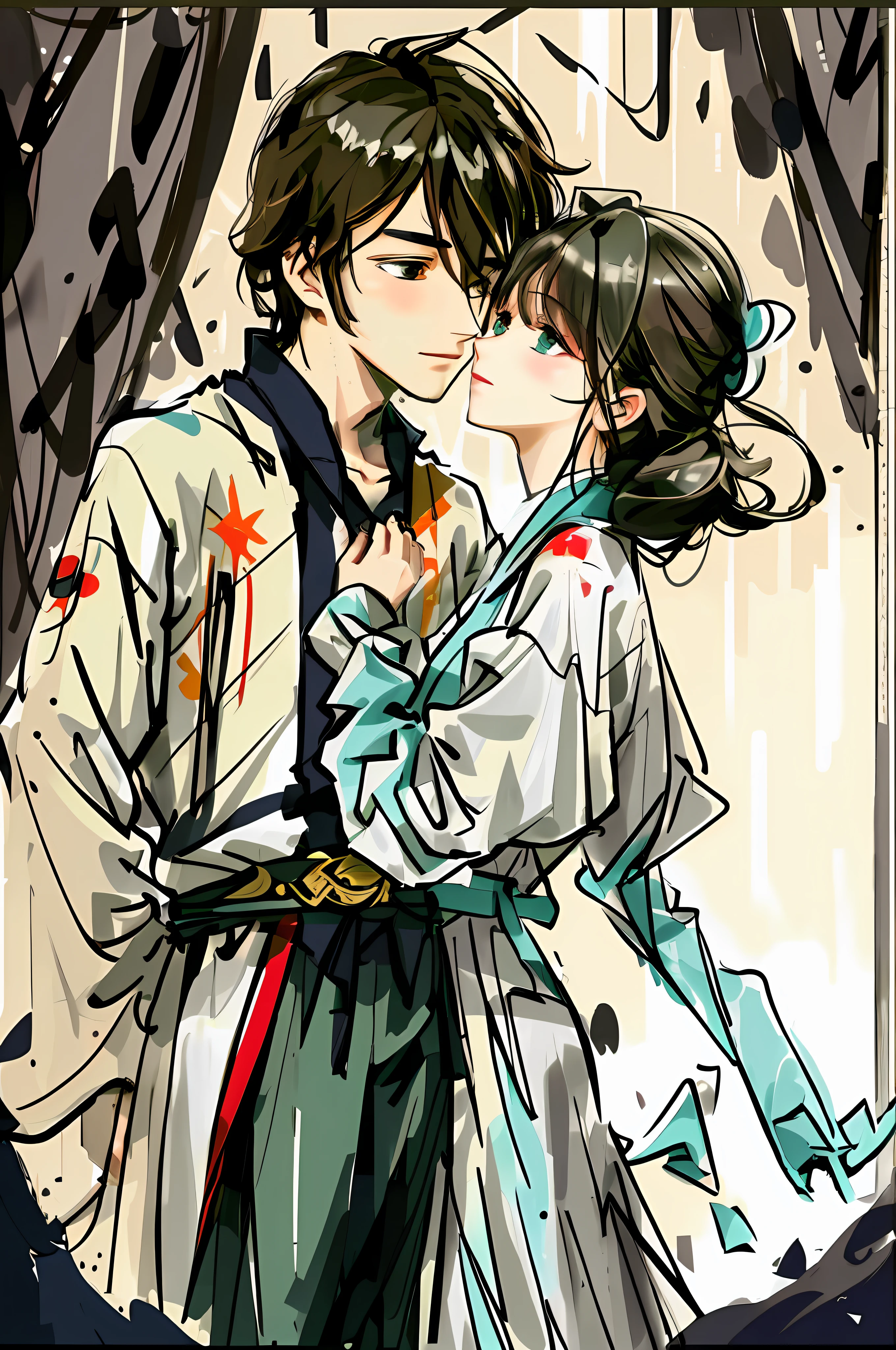Look at each other