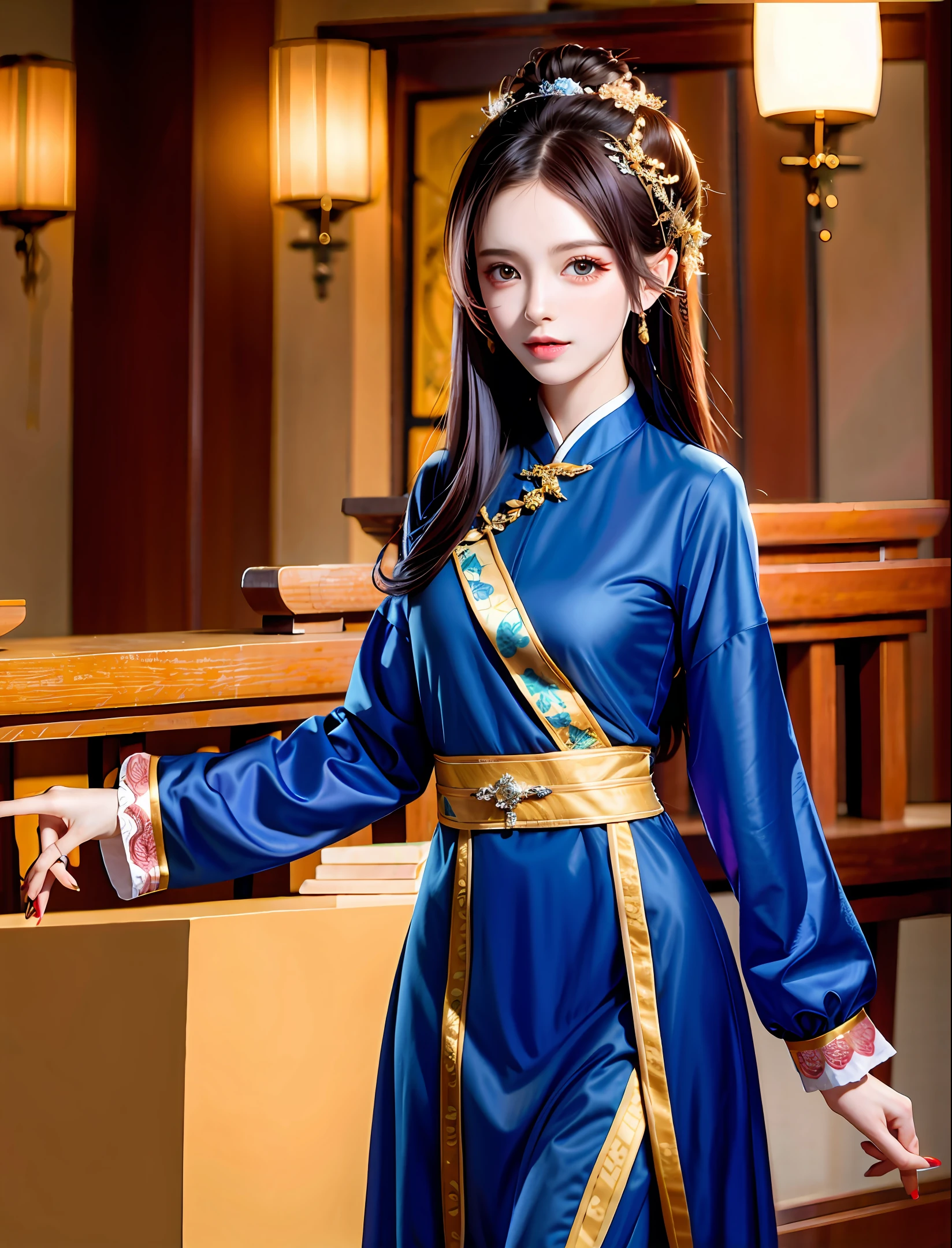 masterpiece, best quality, wuxi 1 girl, extreme beauty