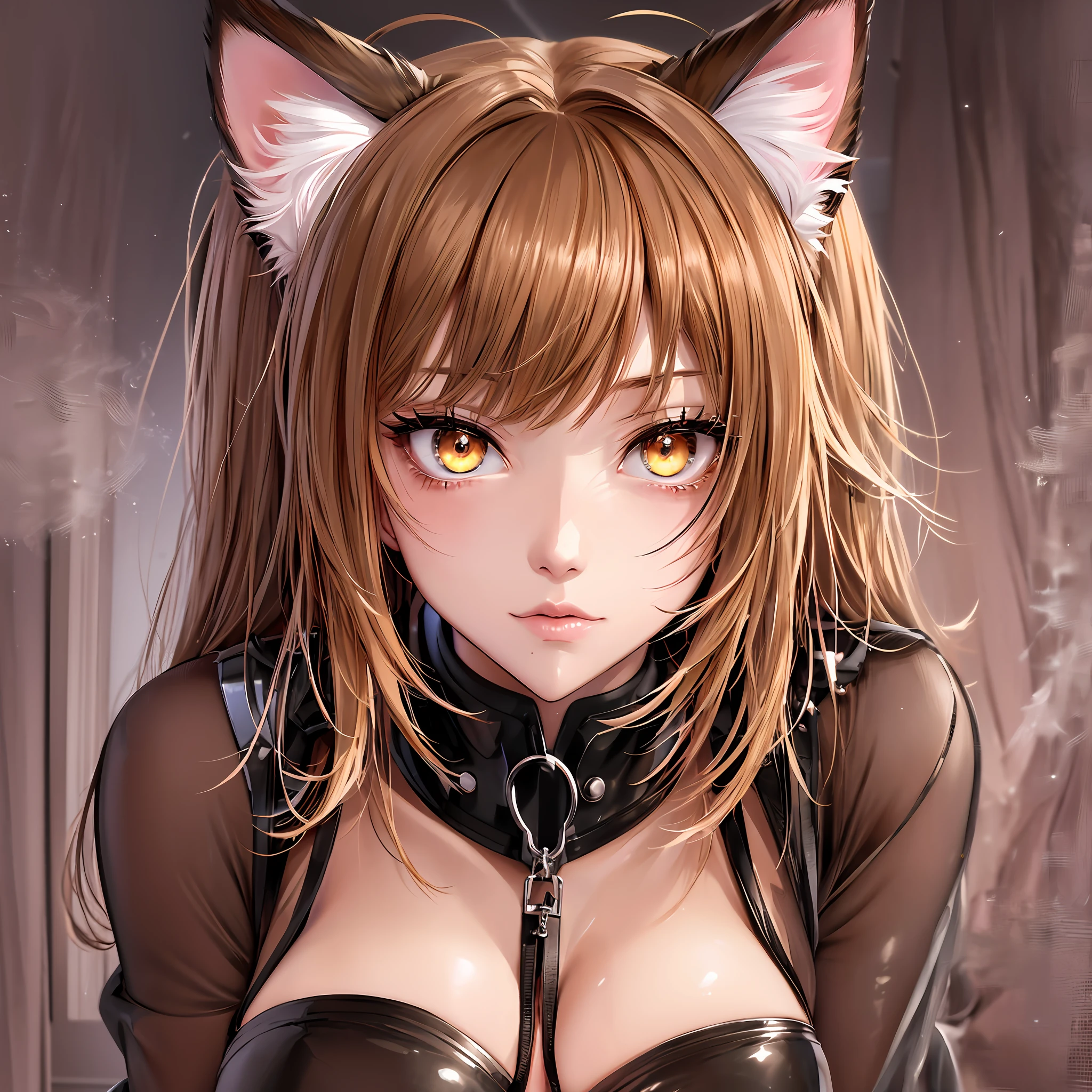 Human with 4k cat ear, with 4k sexxy clothes, high resolution, sexxy position, Full HD, with well highlighted, light brown eyes Full HD, face grip, anime style hentai 8k, xxx 4k --auto --s2