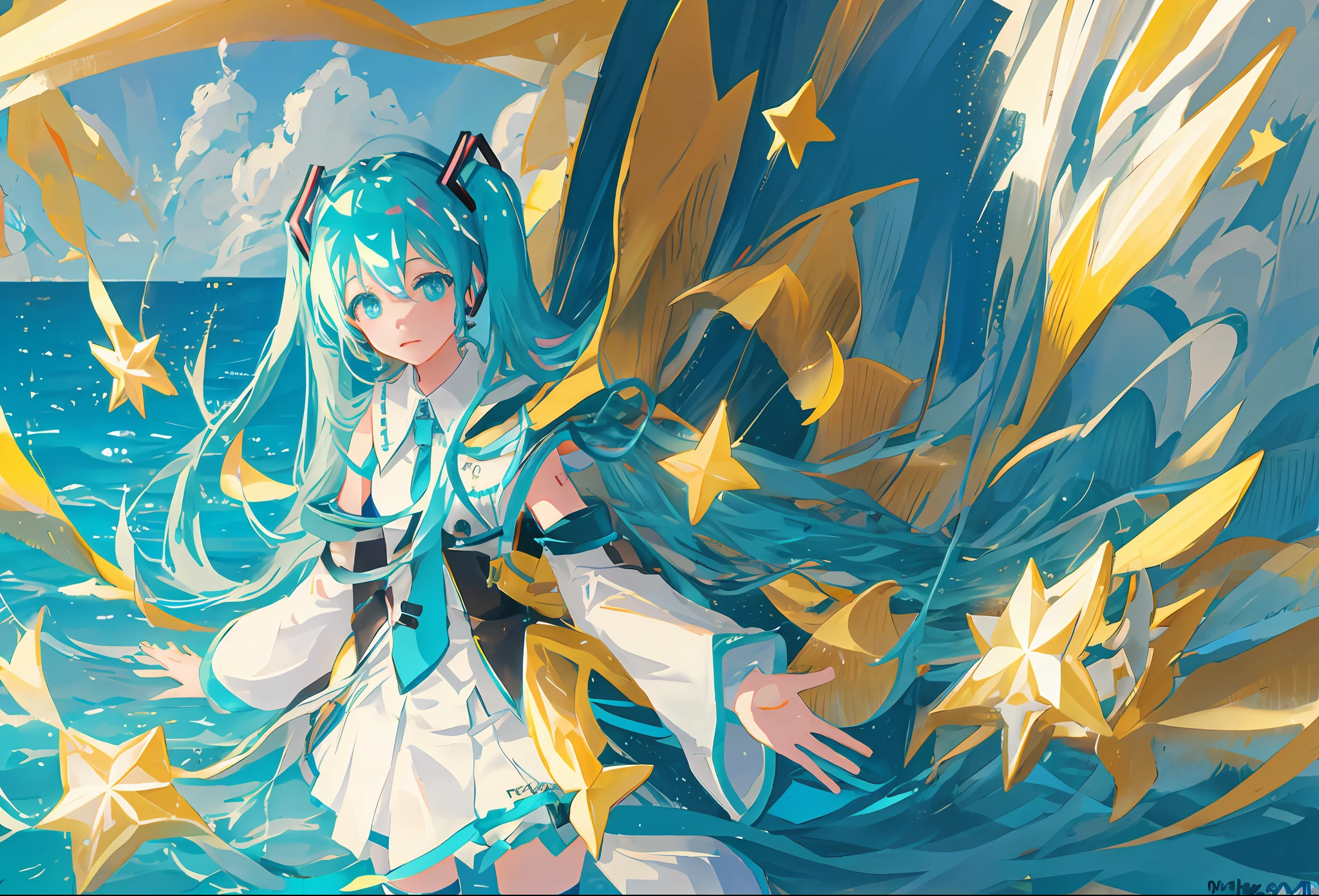 🌏💫💦🌊🤍🌟Hatsune Miku