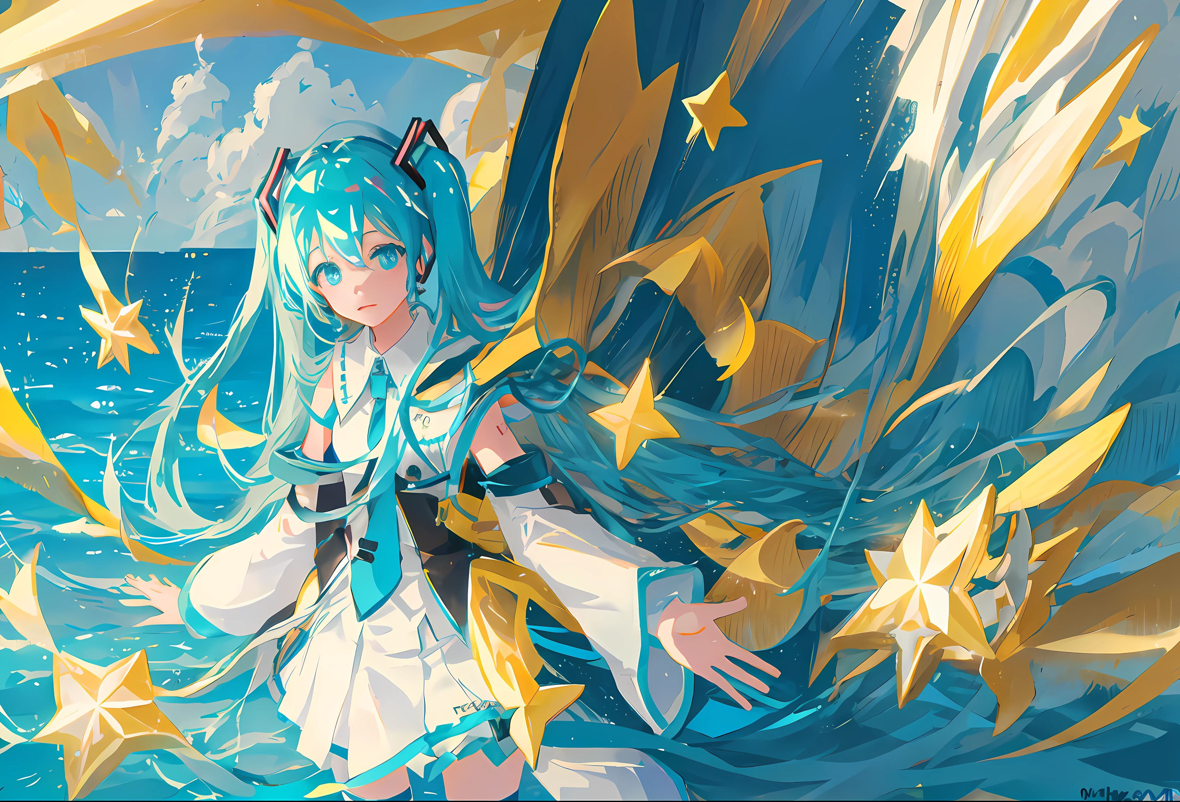 🌏💫💦🌊🤍🌟Hatsune Miku