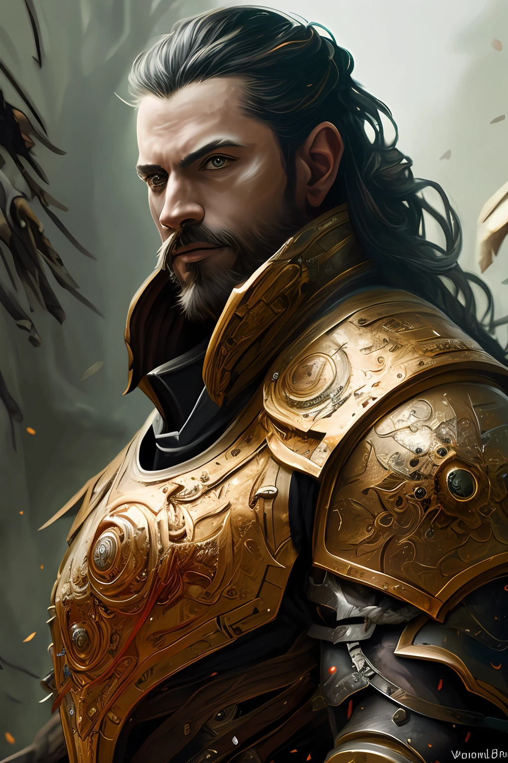 Create
Prompts
Copy prompts
weapon, sword, solo, armor, 1boy, male focus, monochrome, yellow theme, shield, facial hair, helmet, beard, boots, cape, standing, full body, shoulder armor, sheath, pauldrons, holding gun, full armor, holding sword resembling a barbarian