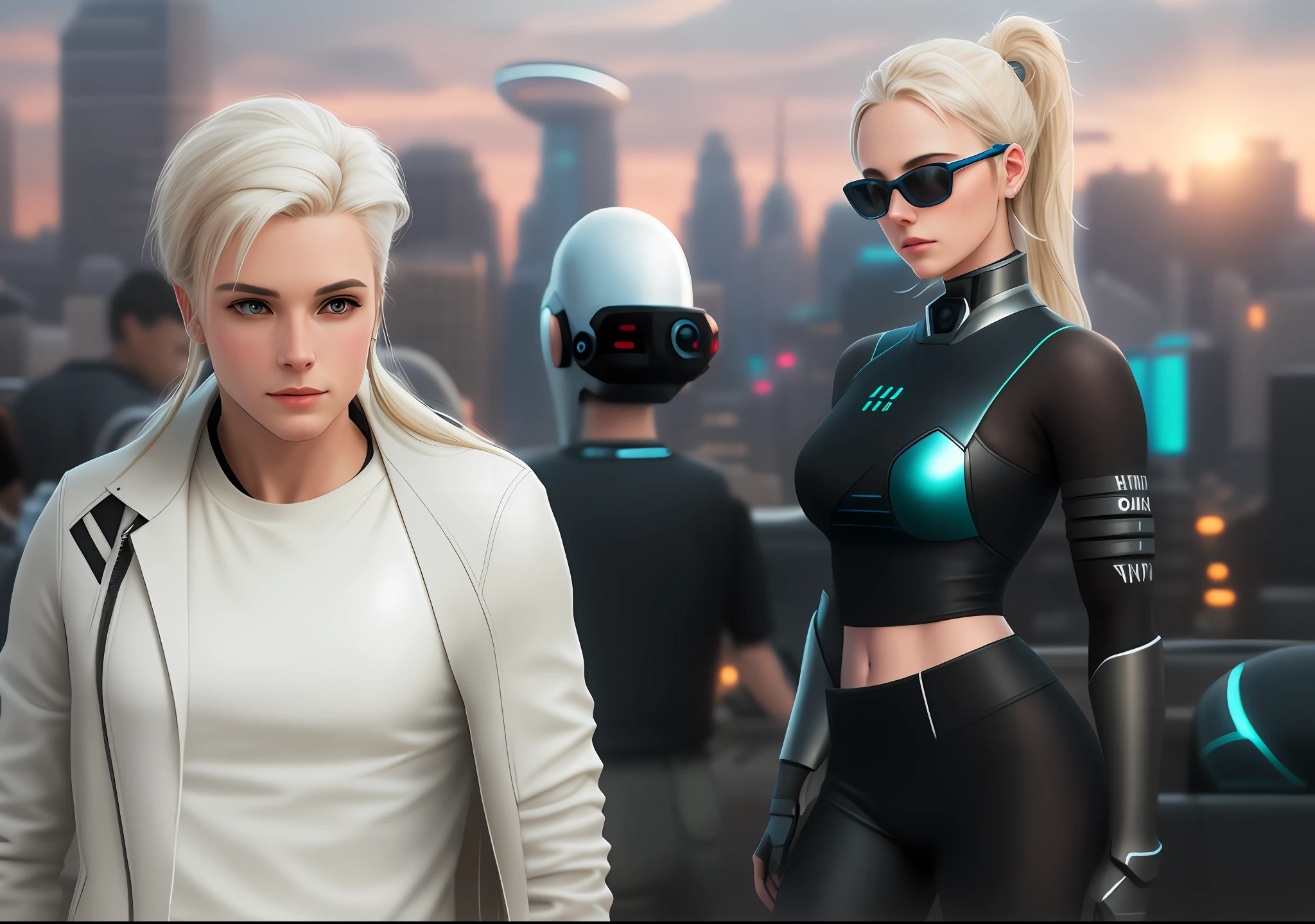 Create a realistic, futuristic, detailed hyoer version