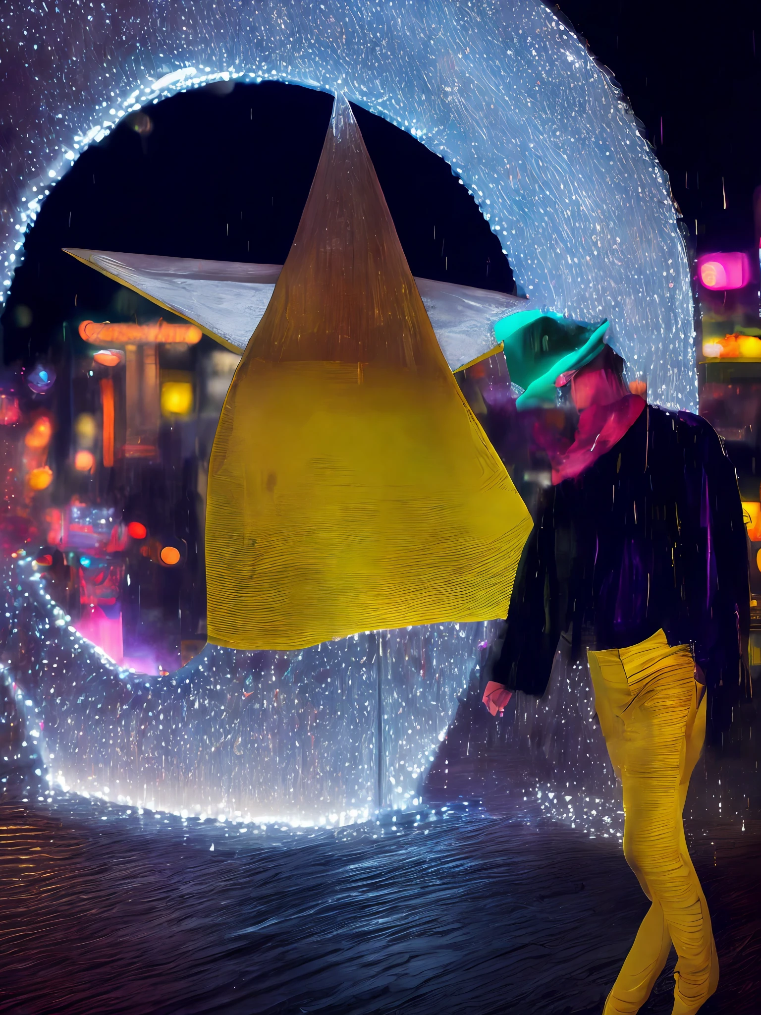 4K 8K UHD Color raw photo, dramatic (dark: 1.2) rainy night, (award-winning photo: 1.1) by Badass (Warrior King) Tom Cruise wearing a black leather jacket (Cypnk: 1.2), alone (in the rain: 1.3) in Times Square, wide-angle macro, hard light, high contrast, (epic photograph: 1.3) (dark scene: 1.2) with gloomy side light, (rim light: 1,2) silhouette, (UTIL_PortraitHelper : 0.9), (STY_mjgs : 0.5 ) (STY_MJ_dgtlv2:0.5) (STY_rzminjourney:0.5) rule of thirds Ying Yeng Fibonacci spiral composition, (Hasselblad:1.2) Fujifilm (medium aspect ratio:1.2), (carl Zeiss:1.1), stunning contrast, (halo glow: 1.3), (flowering lighting: 1.1), incredible dynamic range photo by (UTIL_Art by Smoose-768 : 1.1), (intense rim light: 1.3), (purple pink blue green yellow neon synthwave colors: 1.1) FFbF_neon UTIL_jah_SideLightRimLight